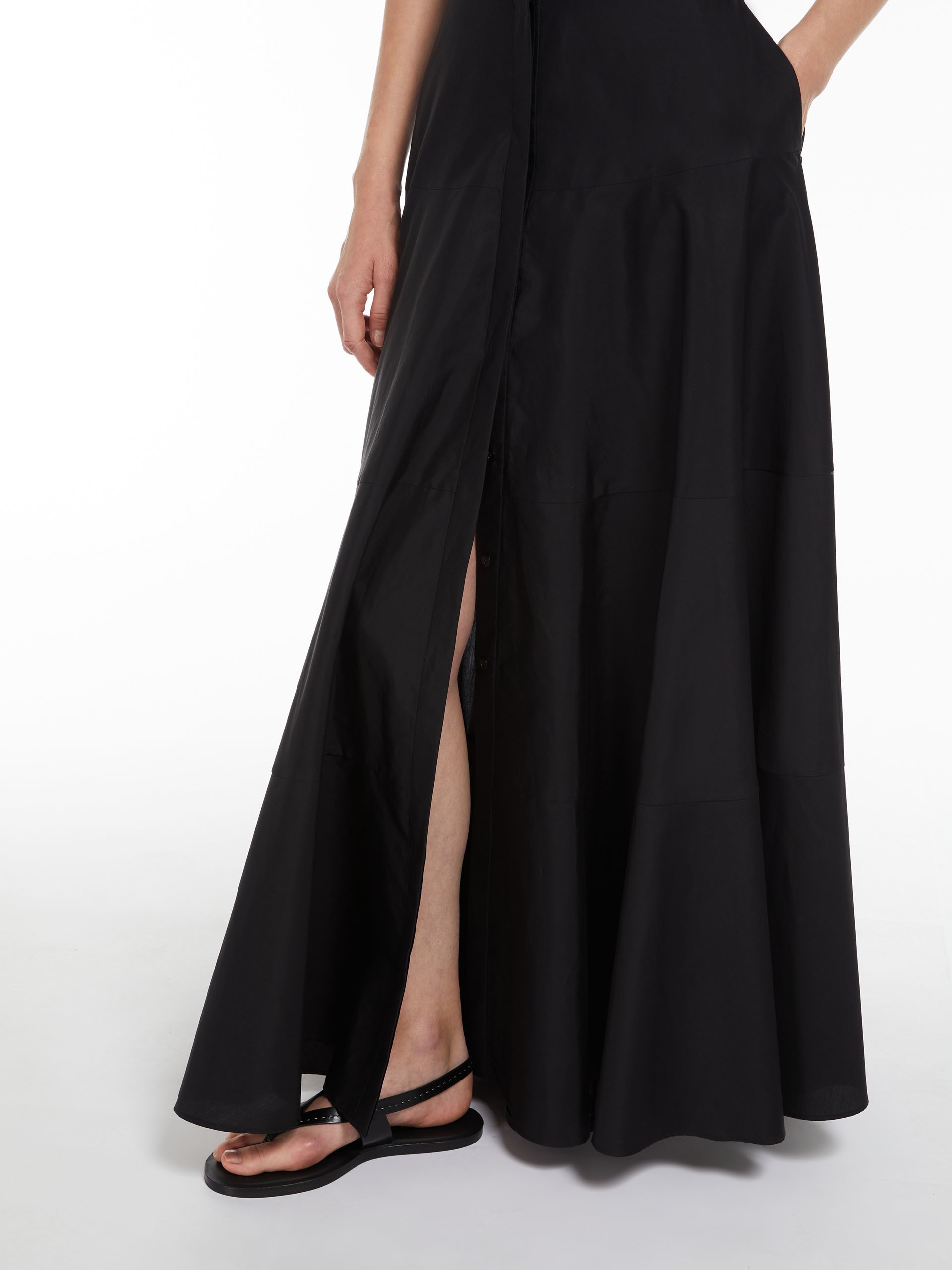 TERAMO Long cotton circle skirt - 5