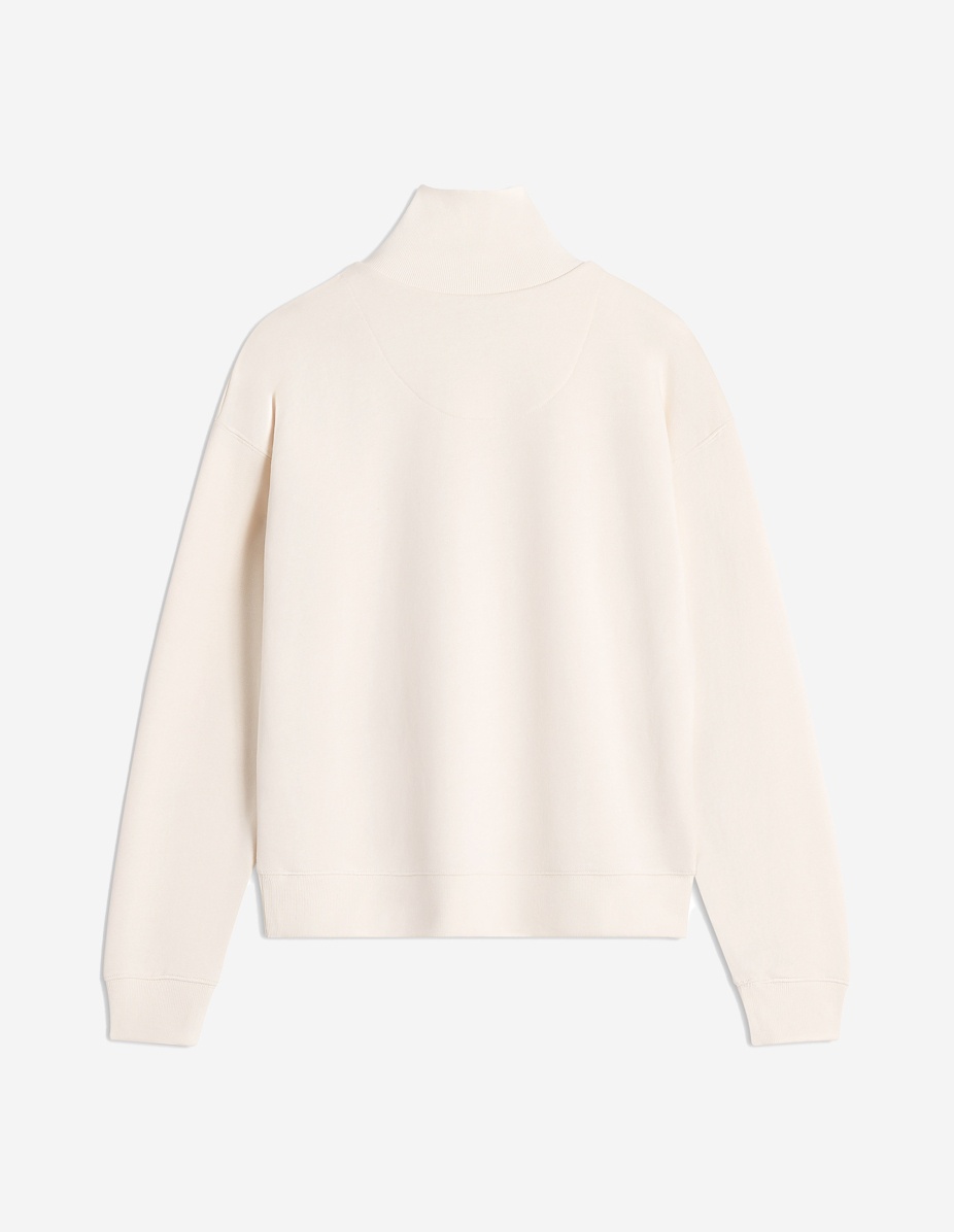 DOUBLE BOLD FOX HEAD HALF ZIP COMFORT SWEATSHIRT - 5