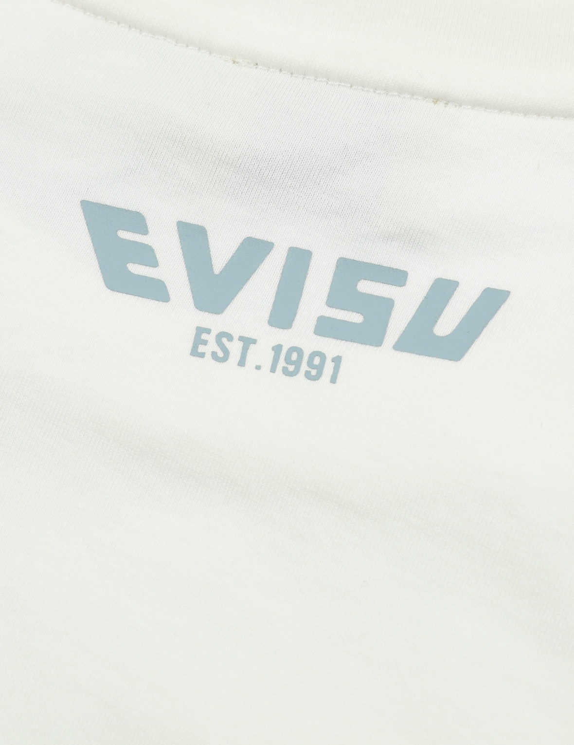 EMBELLISHED DENIM SEAGULL APPLIQUÉ T-SHIRT - 4