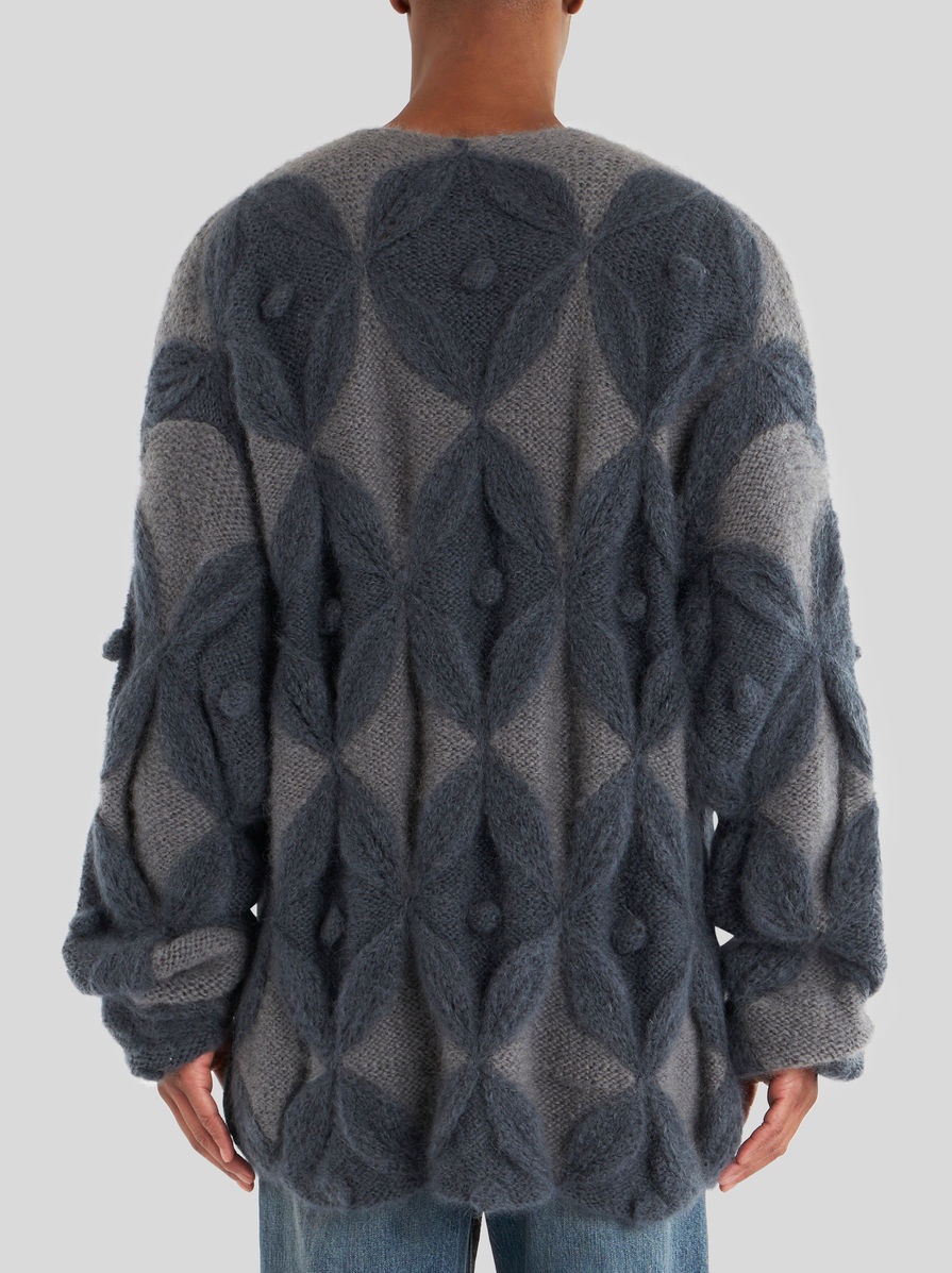 OVERSIZE JUMPER WITH GEOMETRIC PATTERN - 5