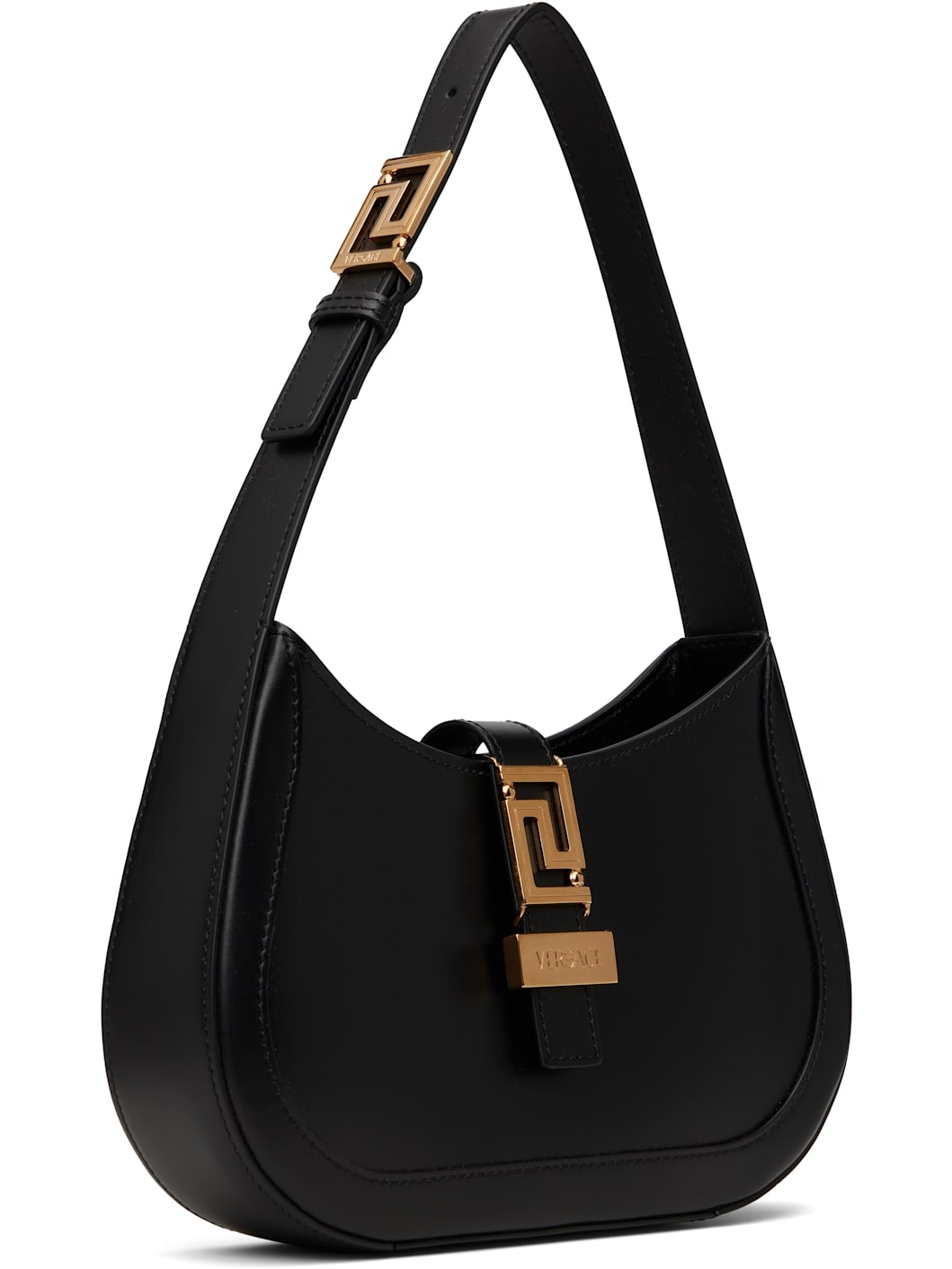 Black Greca Goddess Small Bag - 2