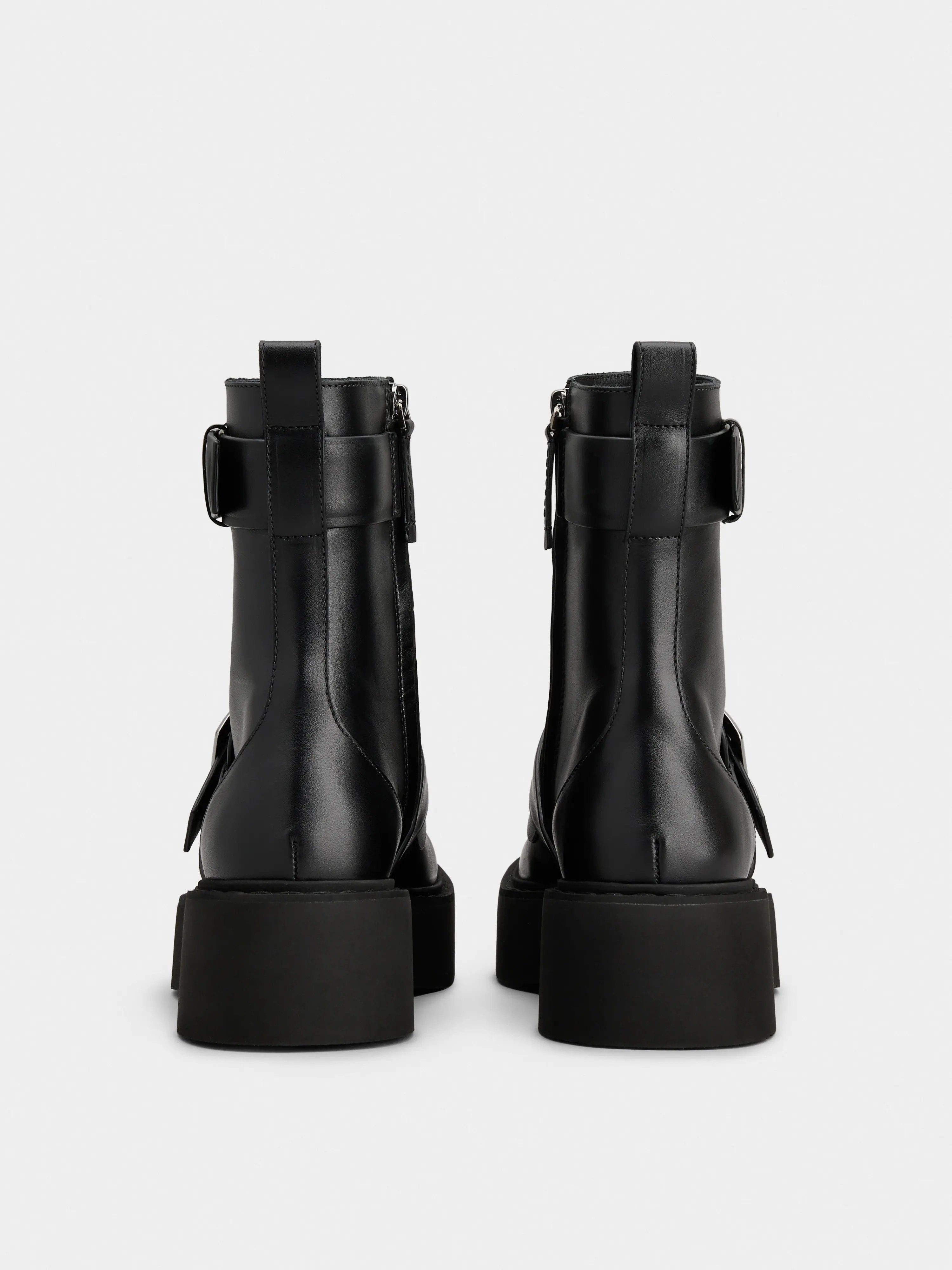 Viv' Rangers Biker Booties in leather - 5