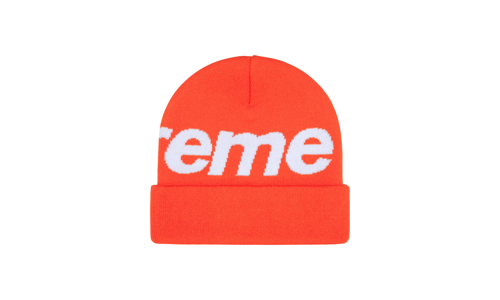Big Logo Beanie "FW 24 - Orange" - 2