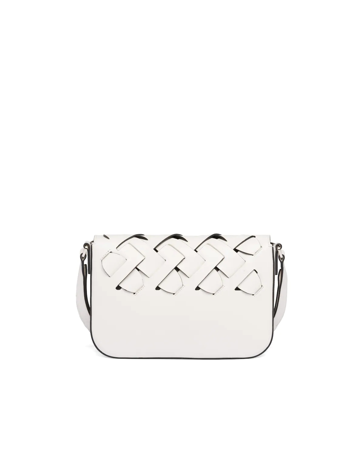 Leather Prada Tress Shoulder Bag - 4