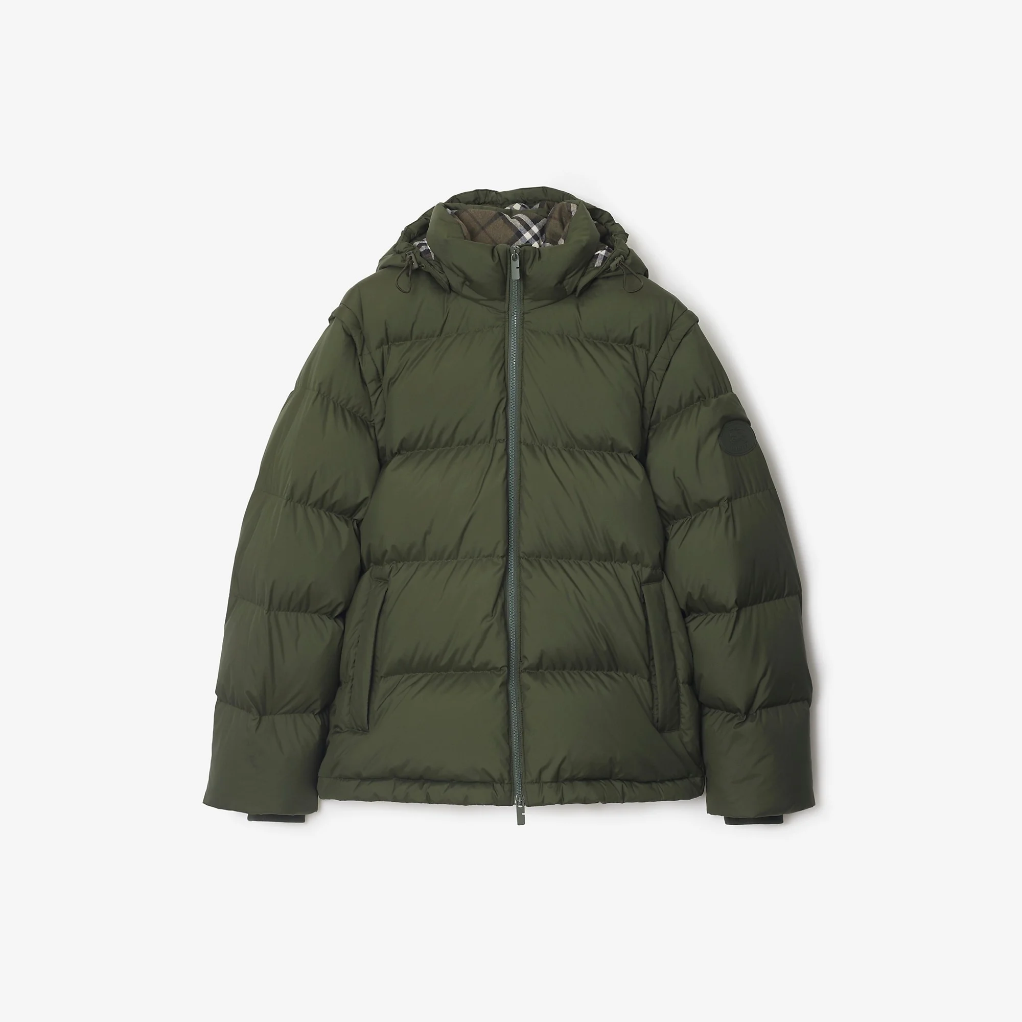 Detachable Sleeve Puffer Jacket - 1