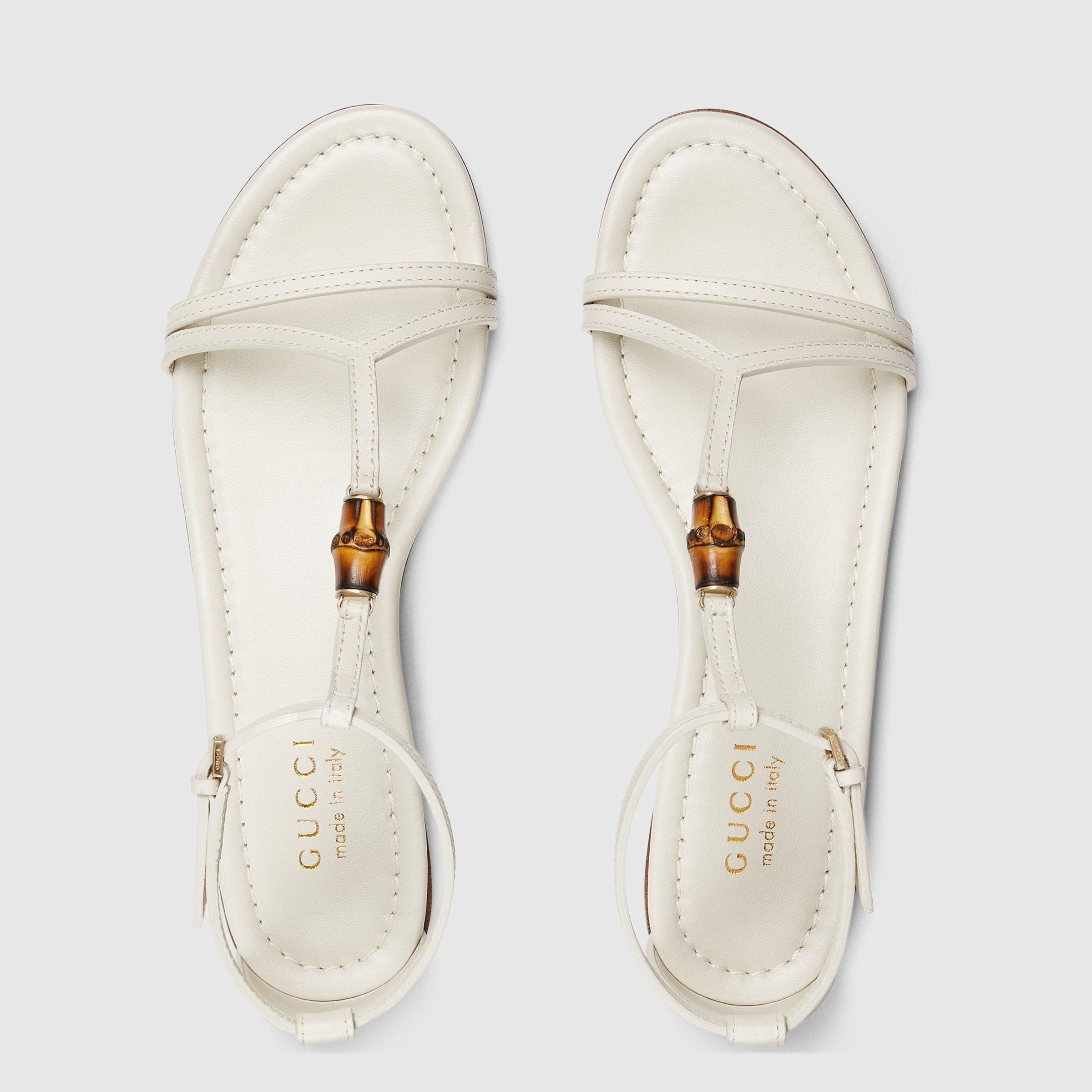 Women's sandal with bamboo detail - 6