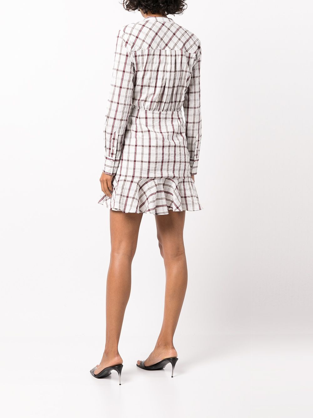 Sherry check-pattern dress - 4
