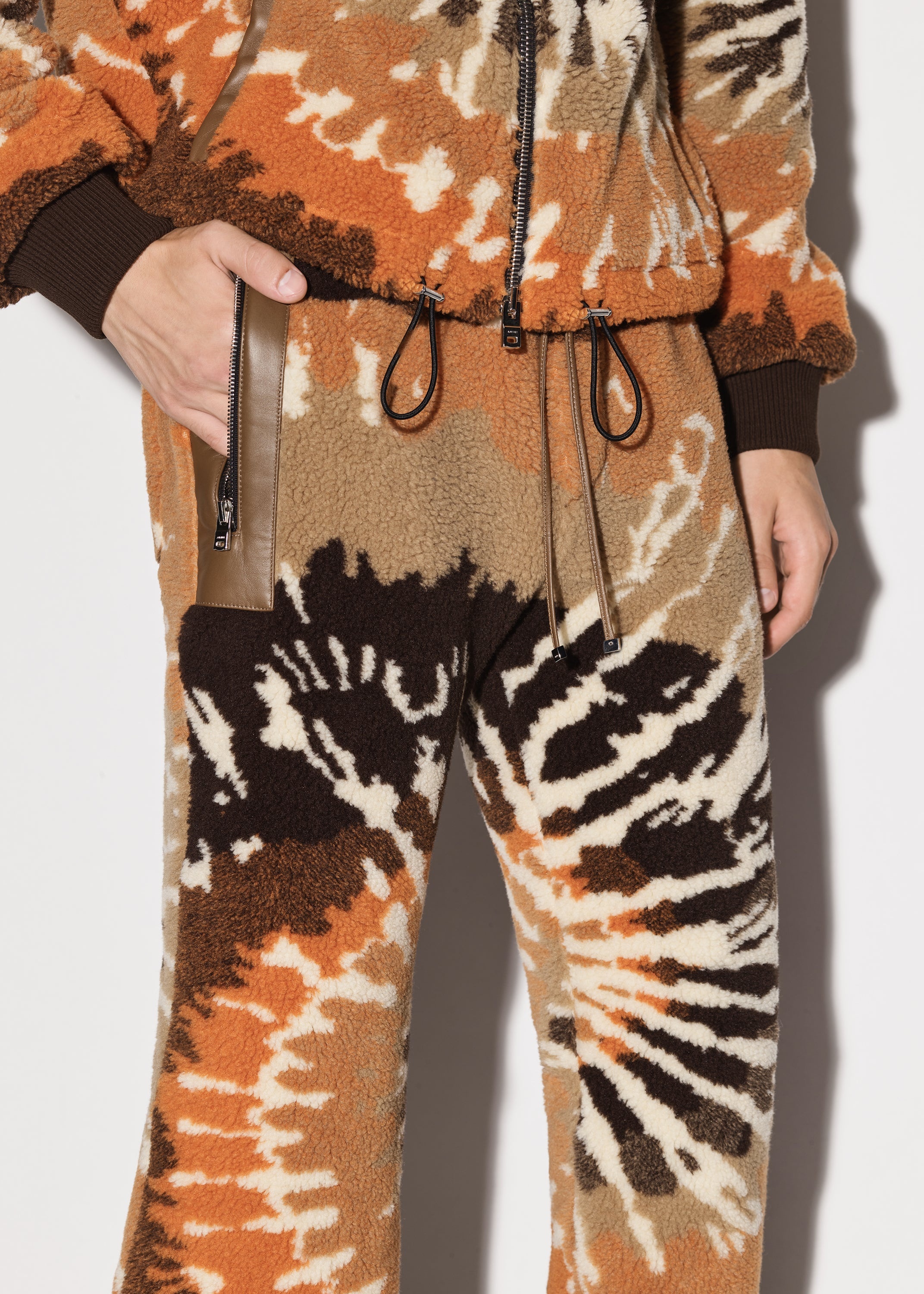 TIE DYE POLAR FLEECE PANTS - 6