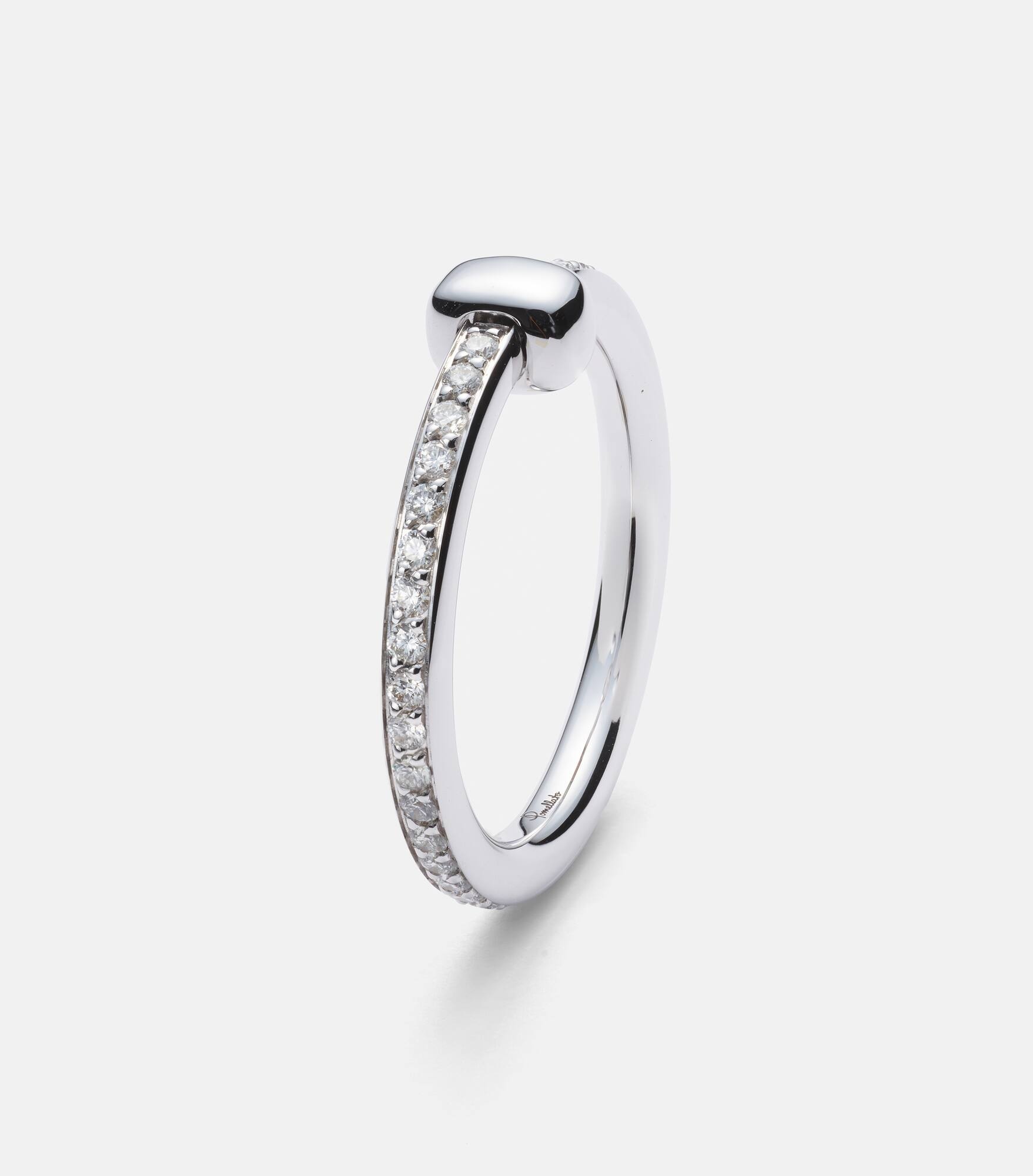 Pomellato Together 18kt white gold ring with diamonds - 4