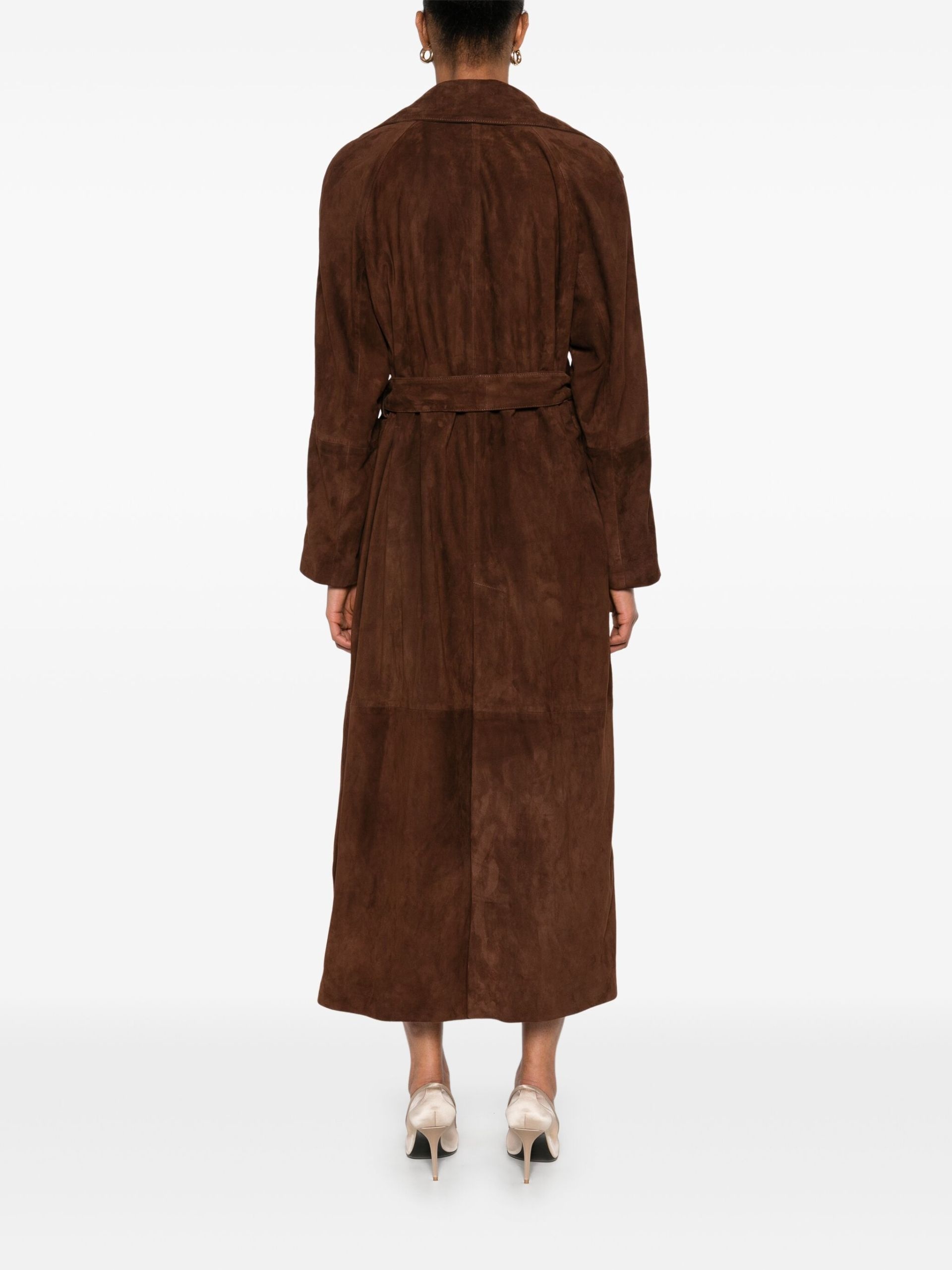 Belted Trench Coat - 4