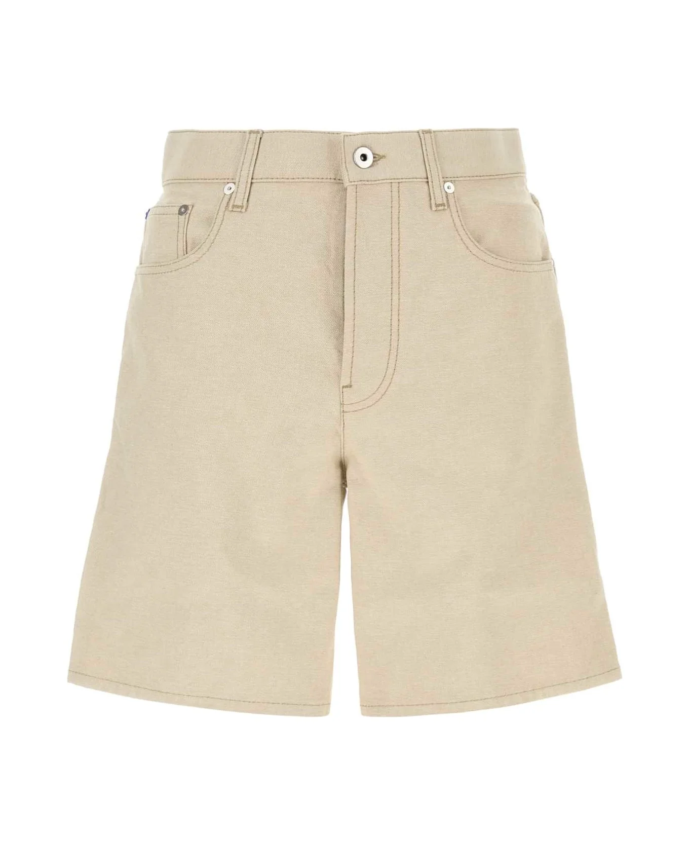 Sand Cotton Bermuda Shorts - 1