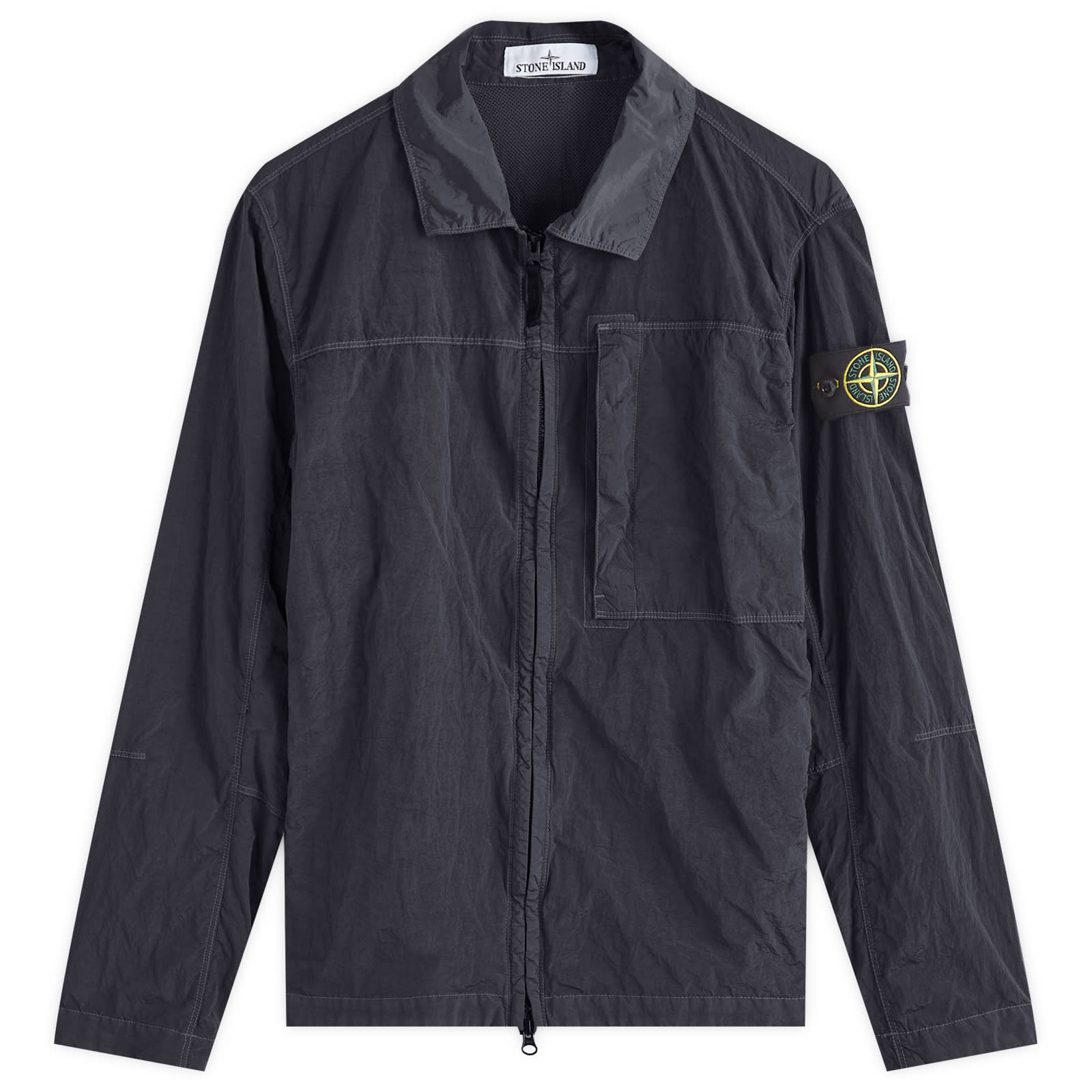 Stone island nylon metal shirt store