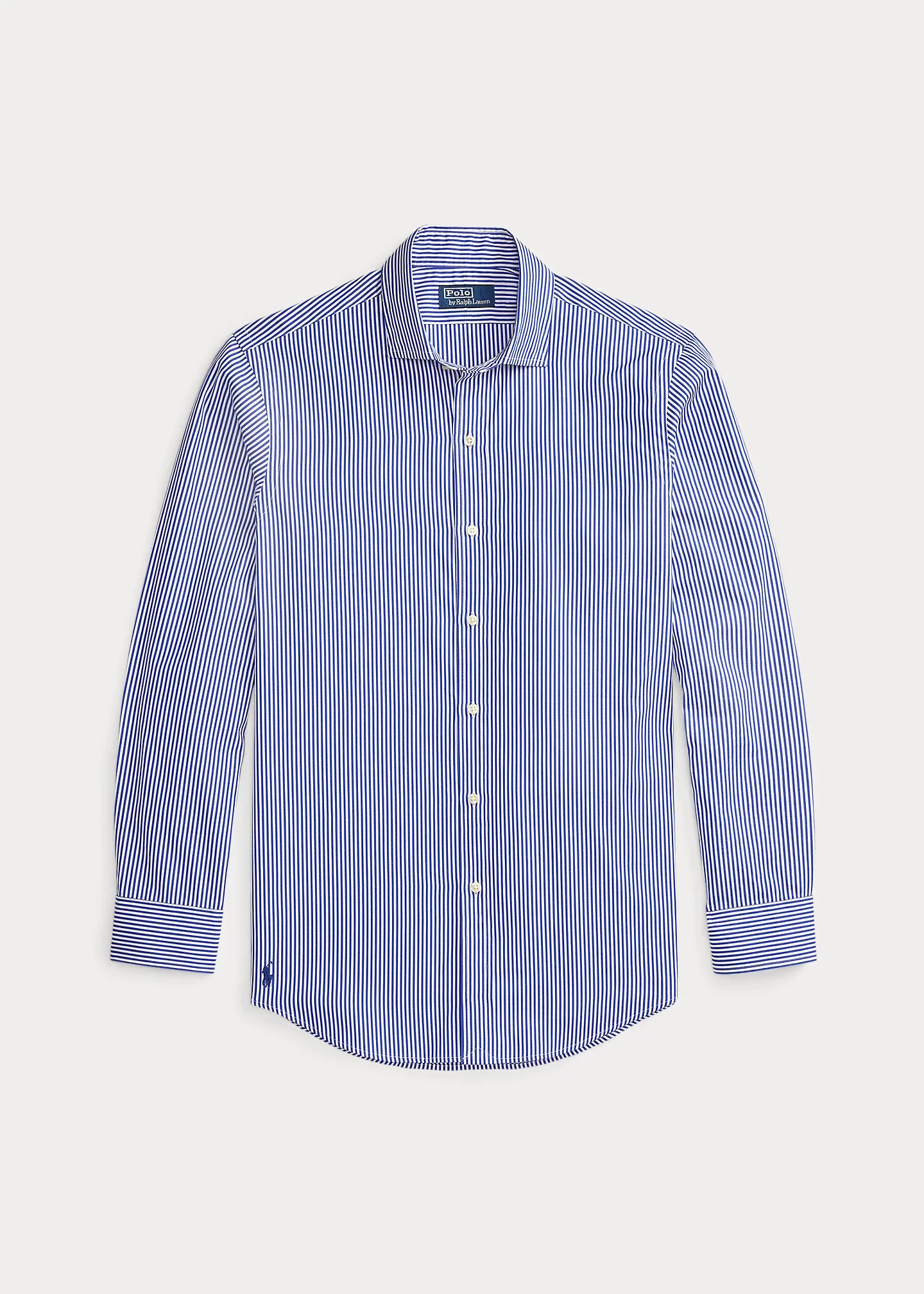 Classic Fit Striped Poplin Shirt - 1