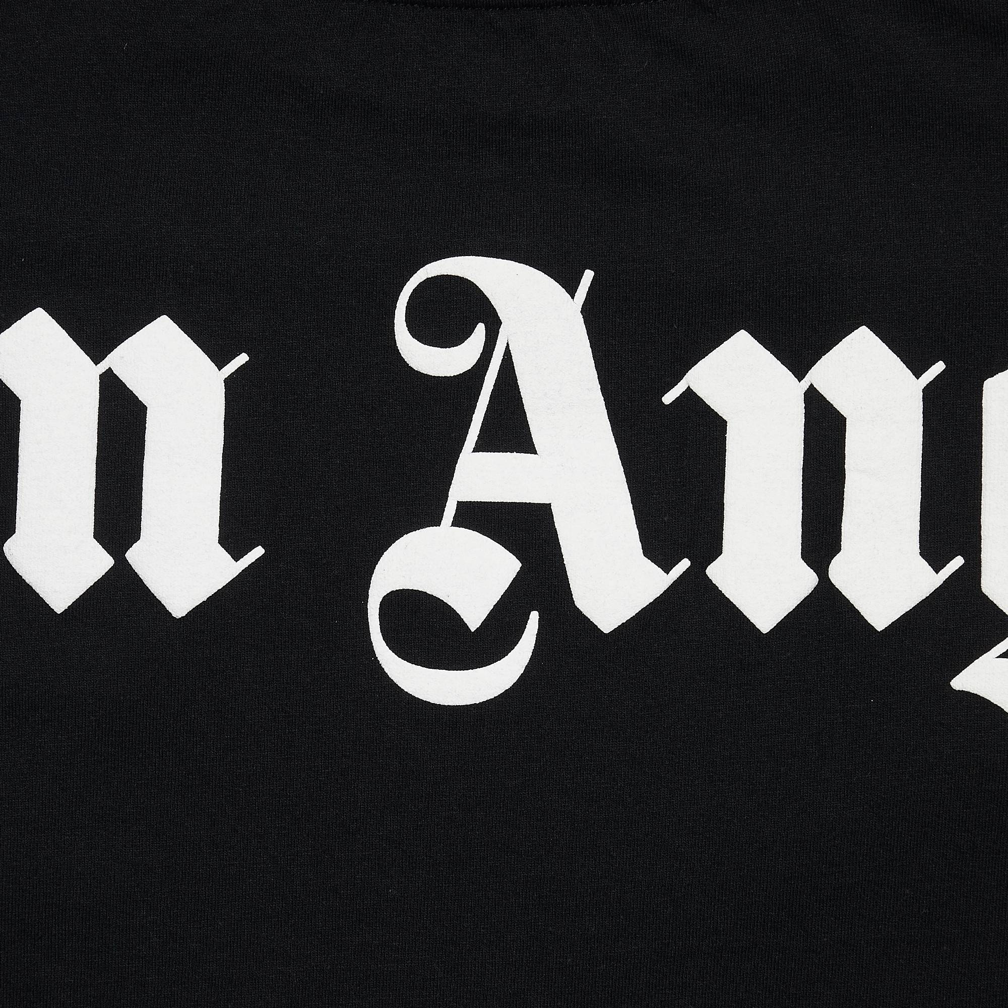 Palm Angels Classic Logo Over Tee 'Black/White' - 3