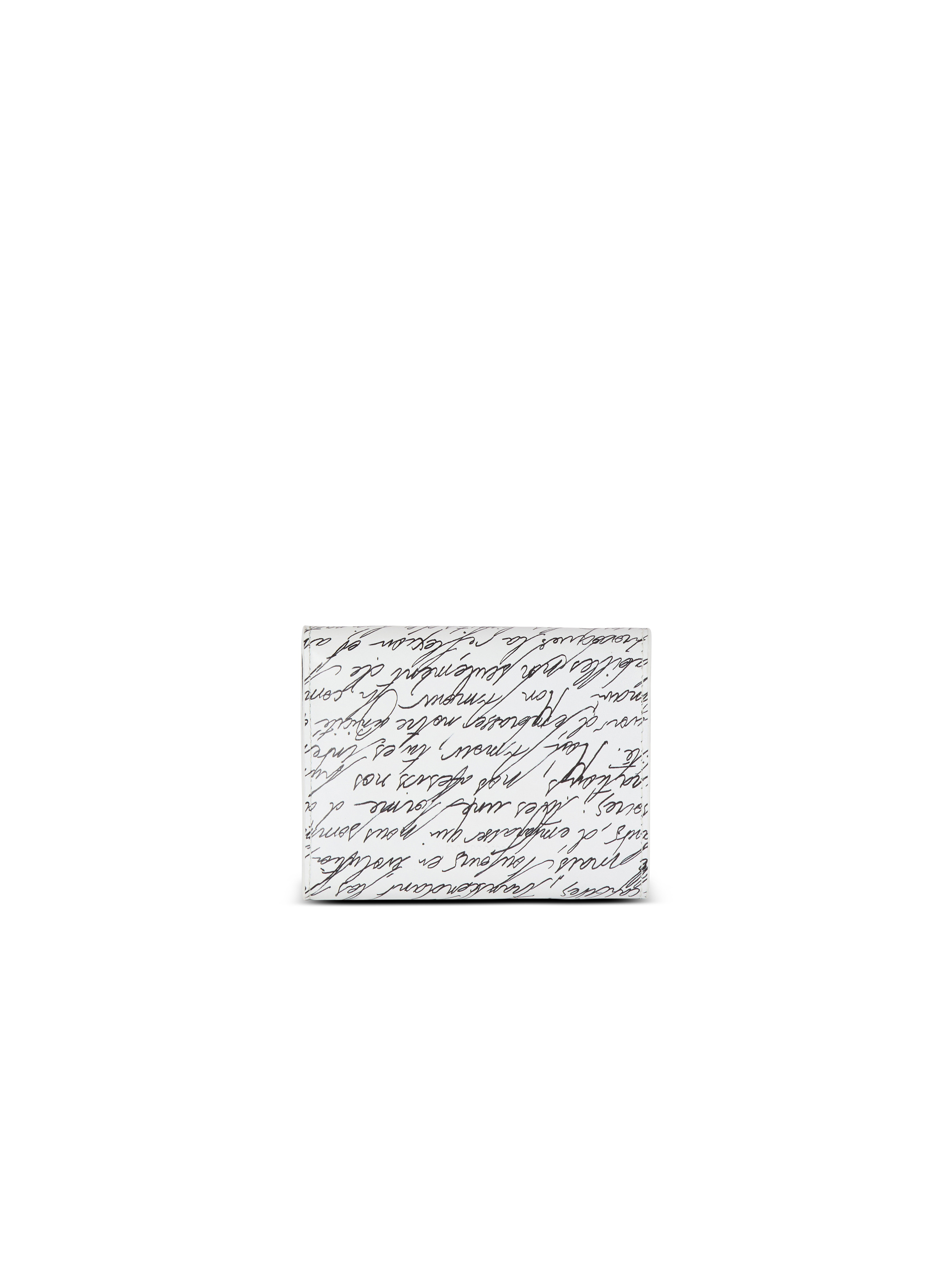 B-Buzz trifold wallet in printed "Love Letter" leather - 3