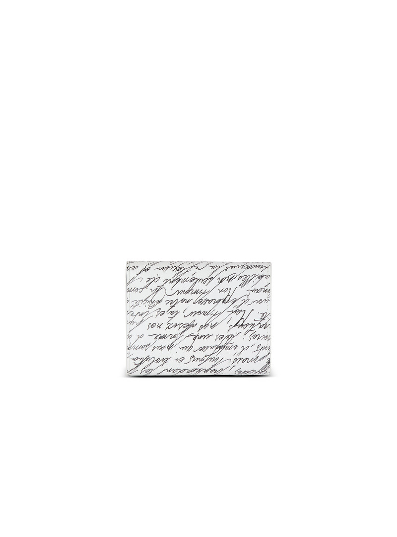 B-Buzz trifold wallet in printed "Love Letter" leather 3
