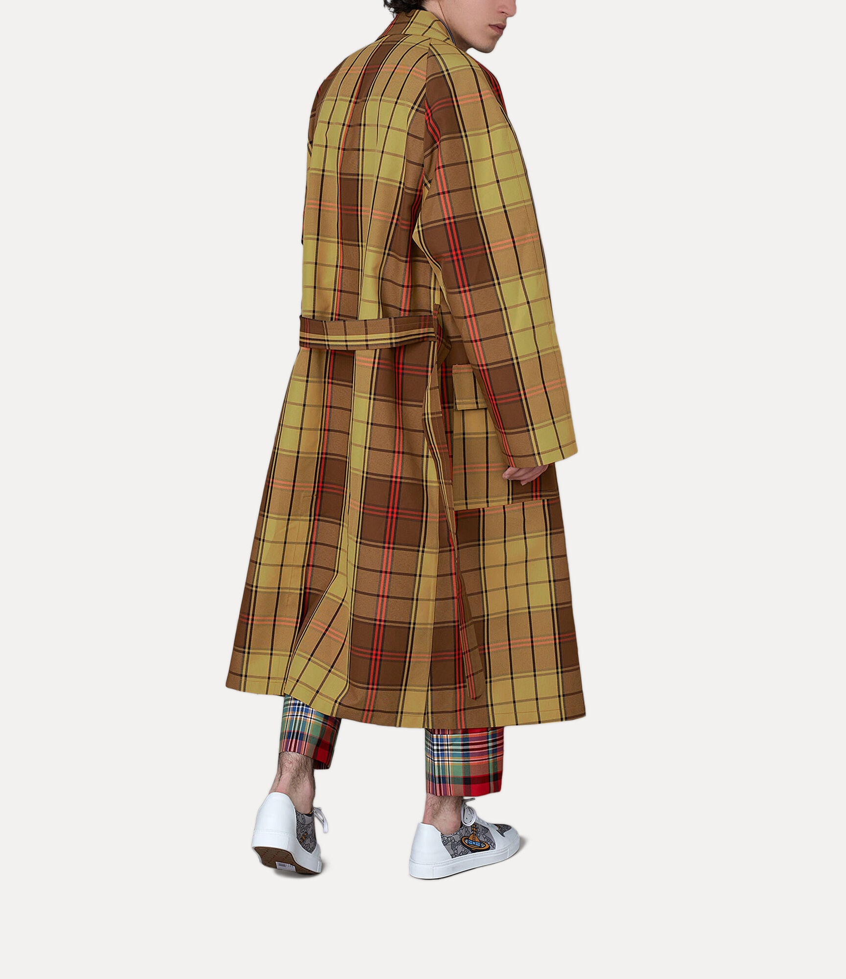 GRAZIANO TRENCH COAT TARTAN - 3