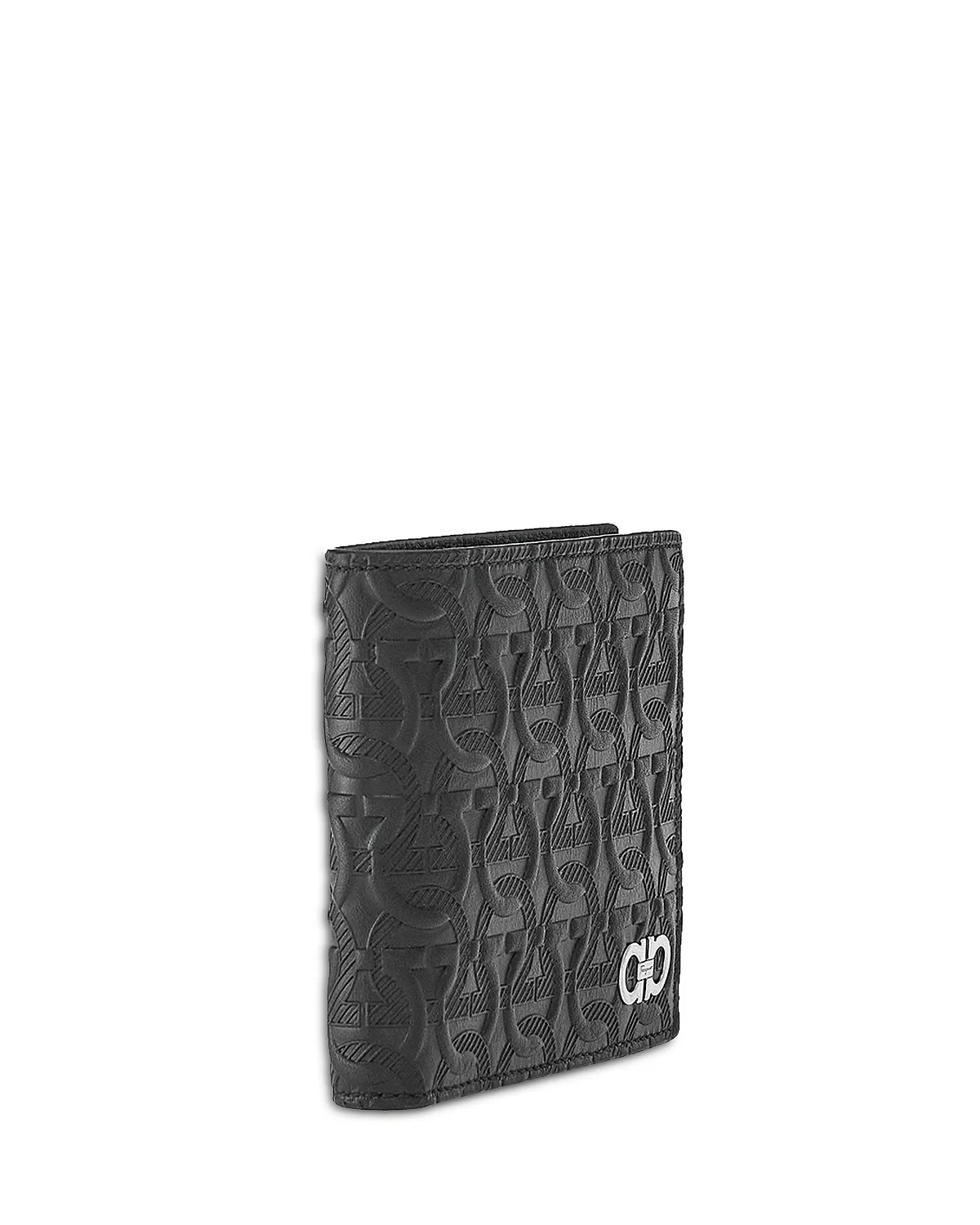 Travel Embossed Leather Bifold Wallet - 4