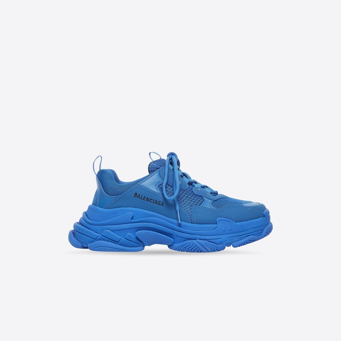 Men's Triple S Sneaker in Blue - 1