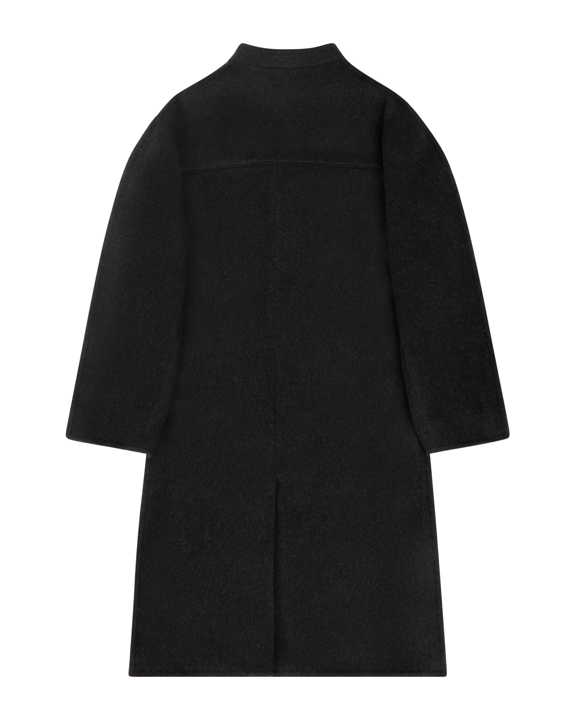 FUZZY COAT BLACK - 2