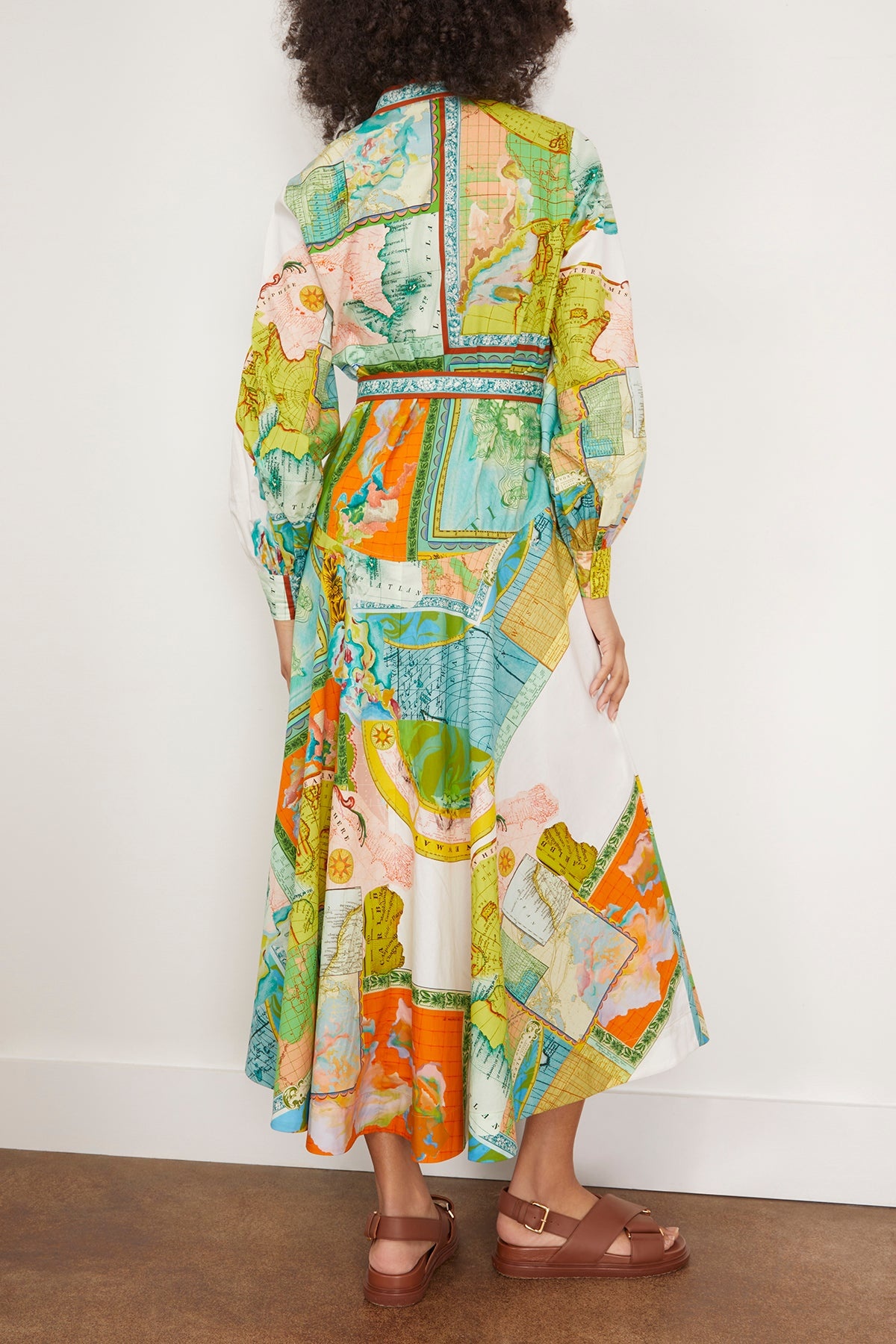 Atlas Shirtdress in Multi - 4