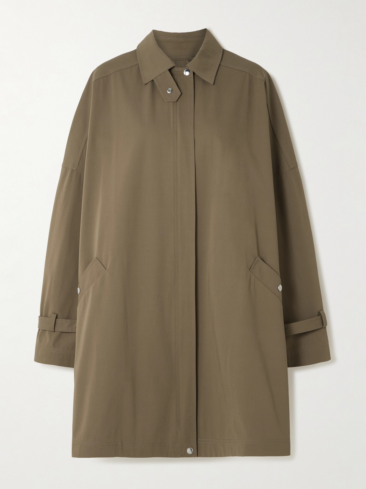 Organic Cotton Trench Coat - 1