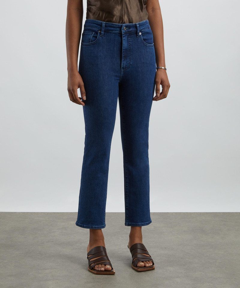 FRAME Pencil High-Rise Slim Jeans in Loner outlook