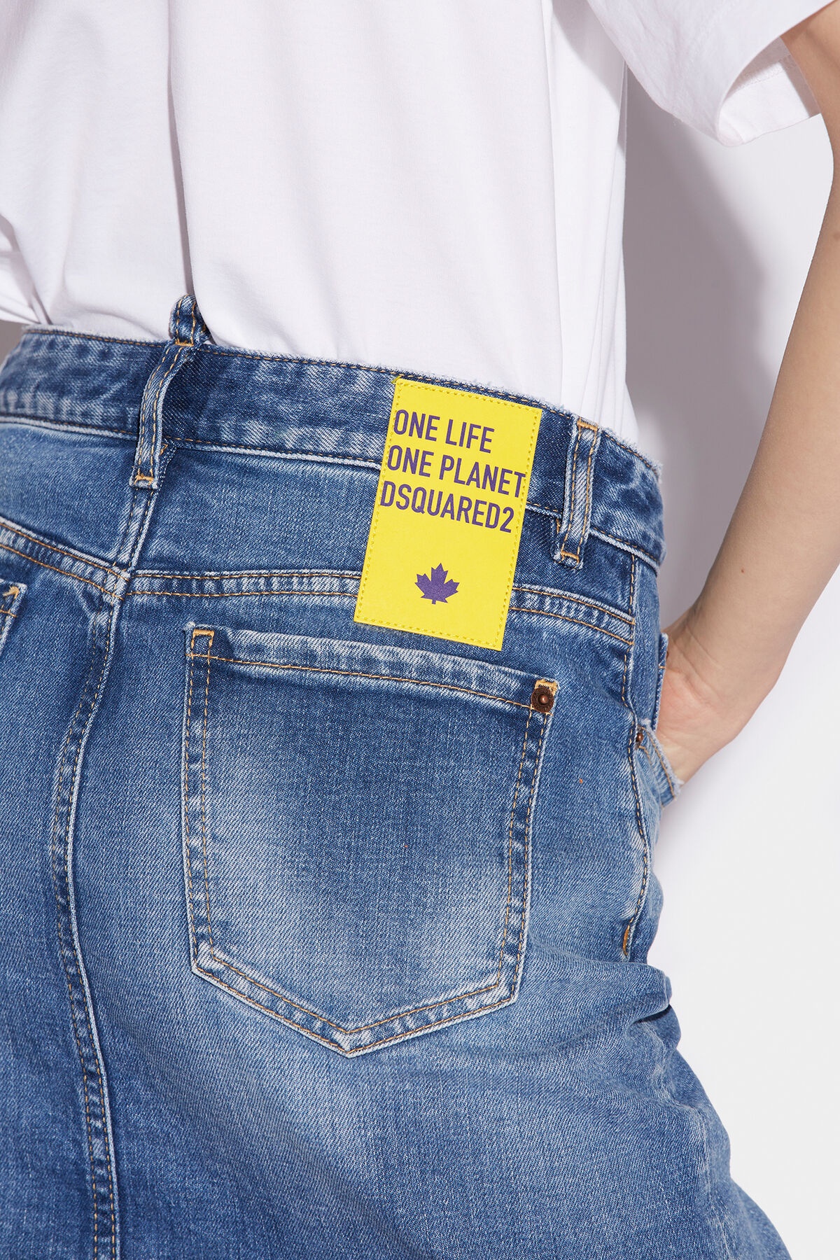 ONE LIFE MID WAIST SKIRT - 4