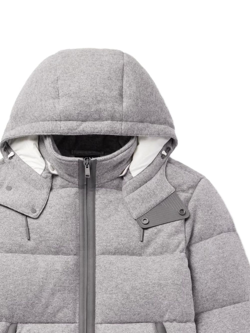 ZEGNA hooded padded blouson outlook