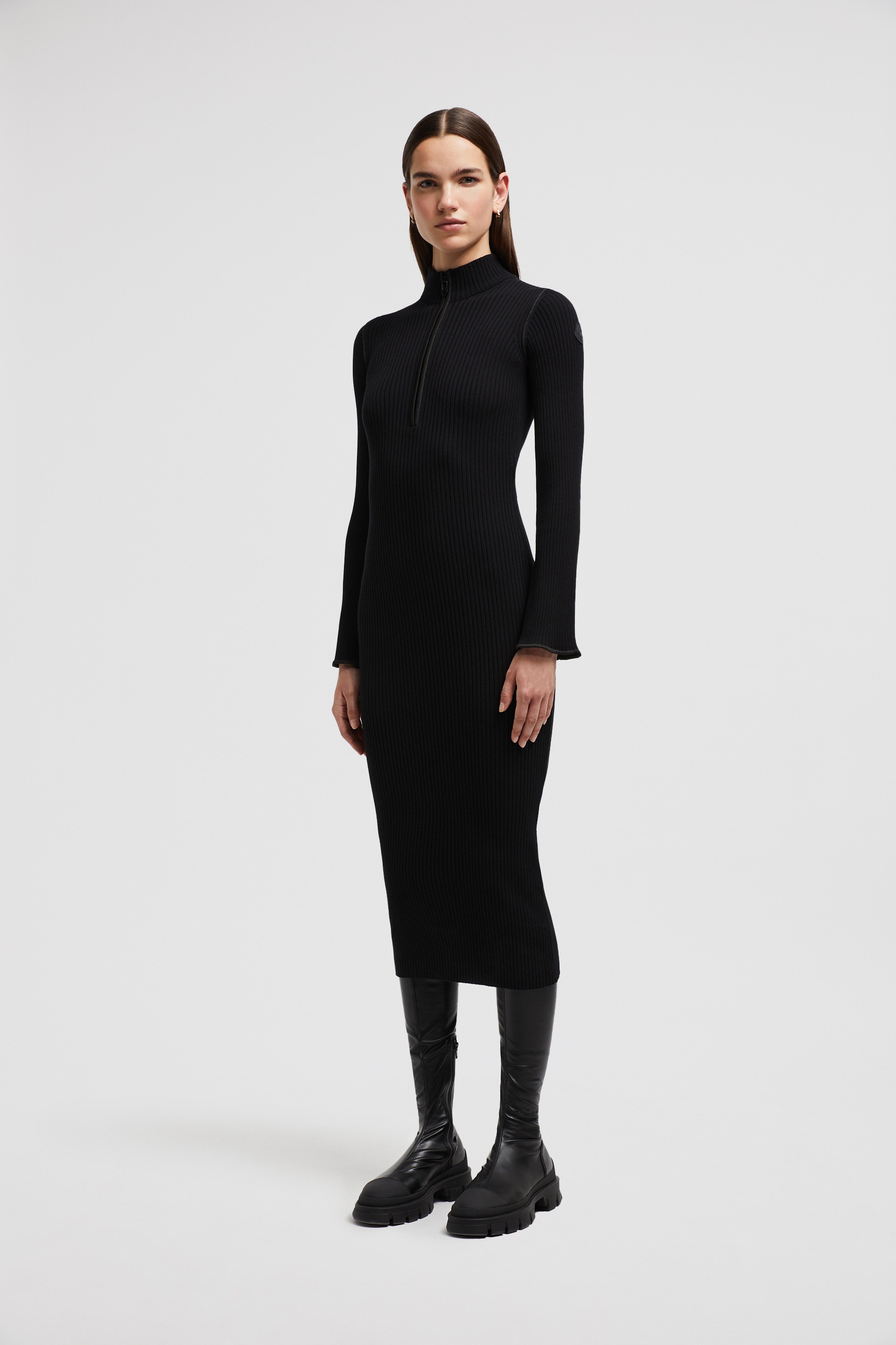 Wool Midi Dress - 3