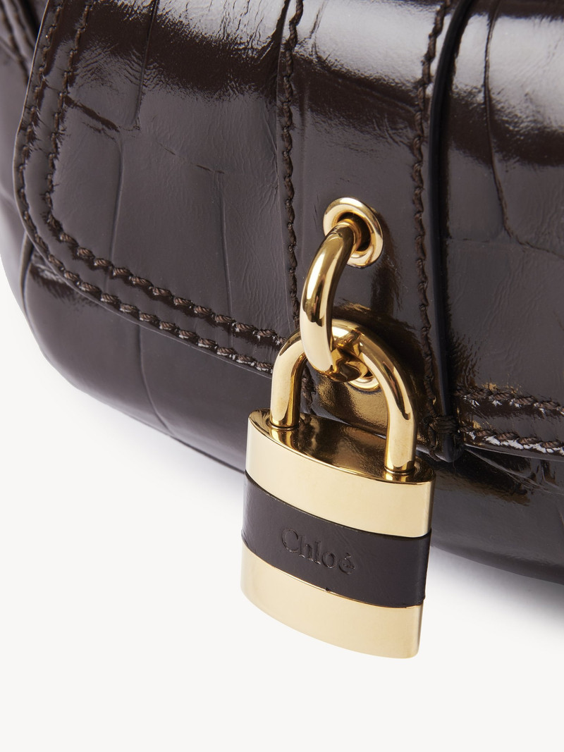 THE 99 SHOULDER BAG IN CROCO-EFFECT LEATHER 7