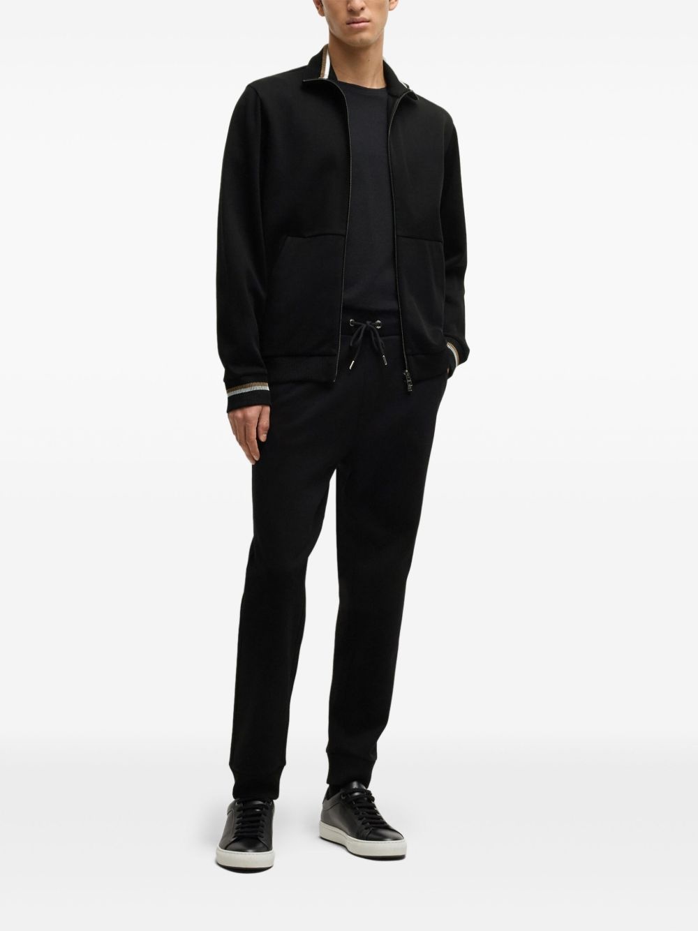 cotton track pants - 2