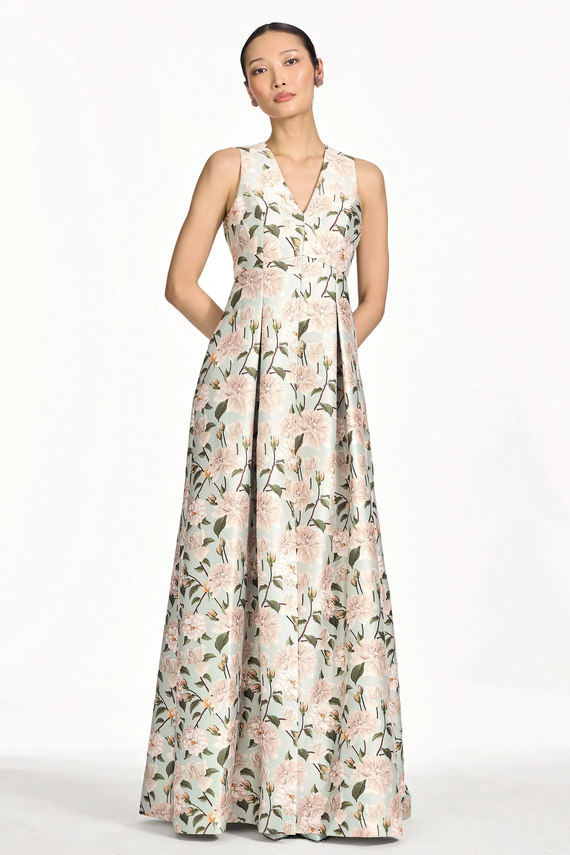 BROOKLYNNE GOWN - CELADON SWEETBRIAR - 1