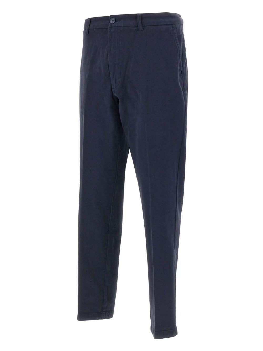 cotton-blended trousers - 3