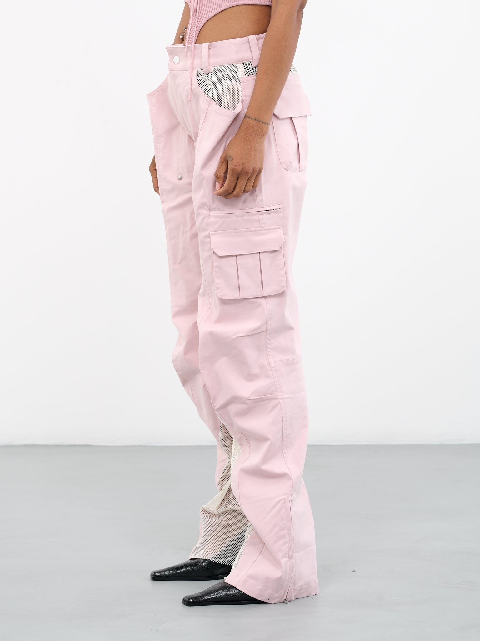 Patchwork Cargo Pants - 2