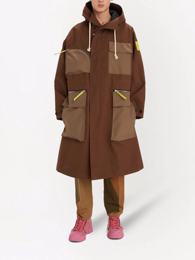 JW Anderson multi-pocket hooded parka outlook