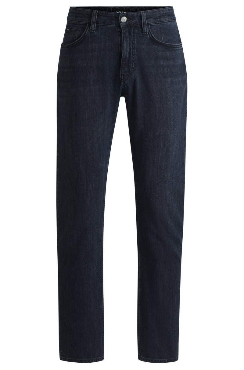 DELAWARE SLIM-FIT JEANS IN DARK-BLUE STRETCH DENIM 1