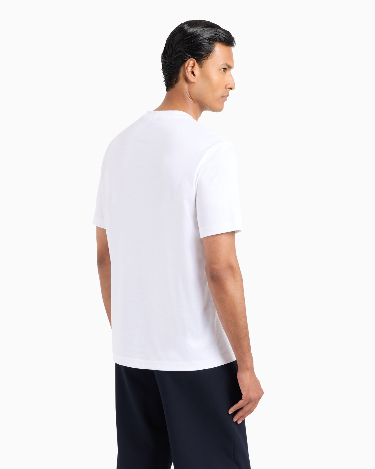 Cotton interlock crew-neck T-shirt - 3