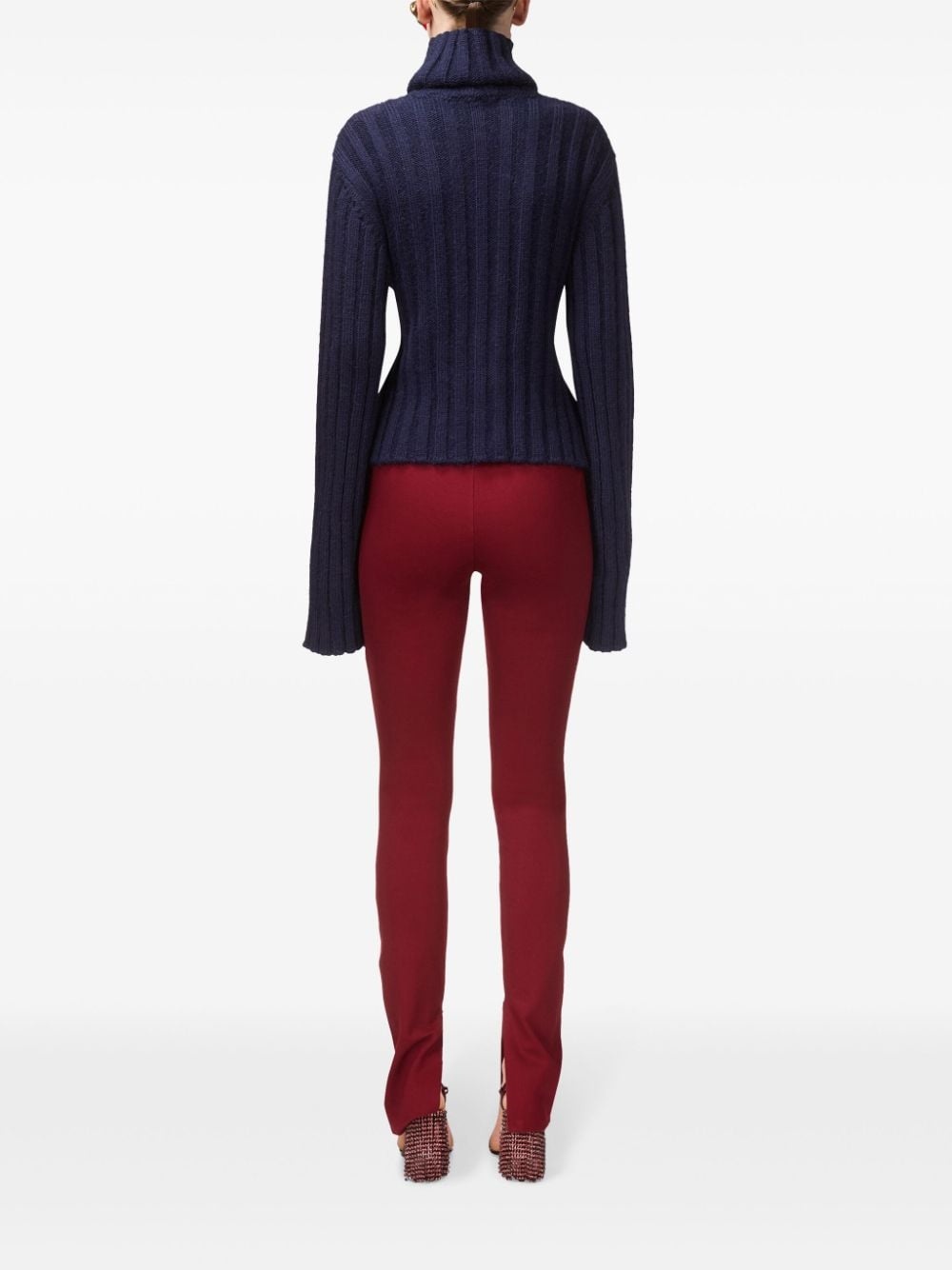 high-neck sweater - 4