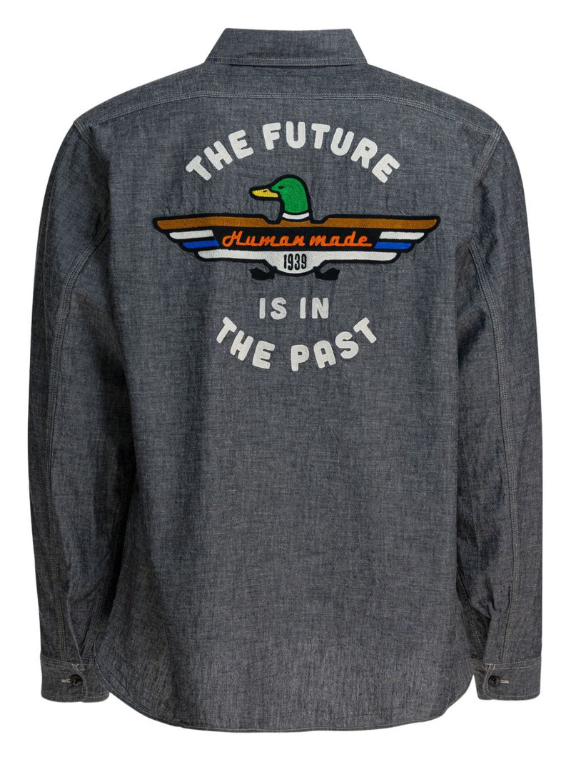 Human Made Chambray buttoned shirt outlook