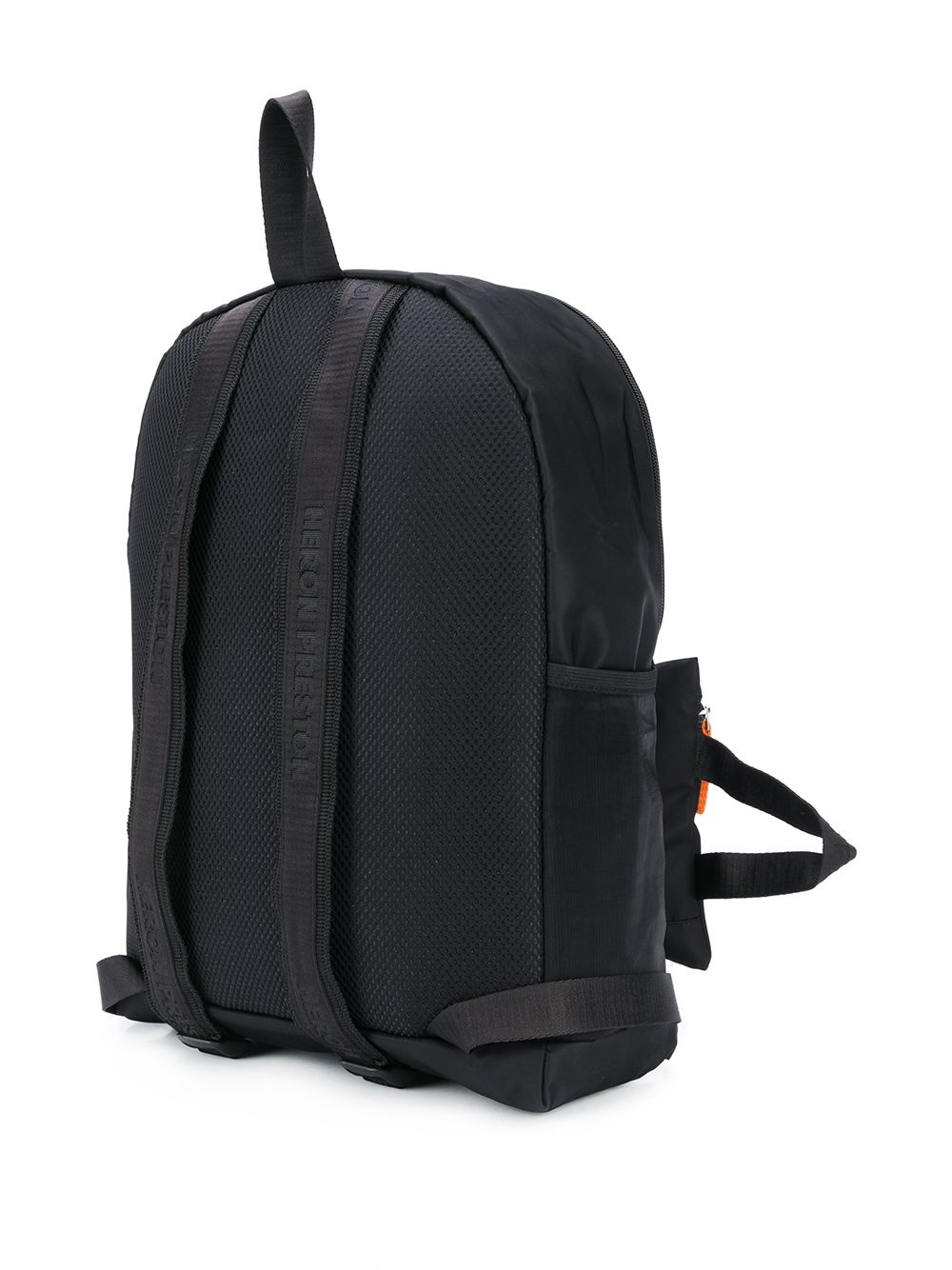 logo patch top handle backpack - 3