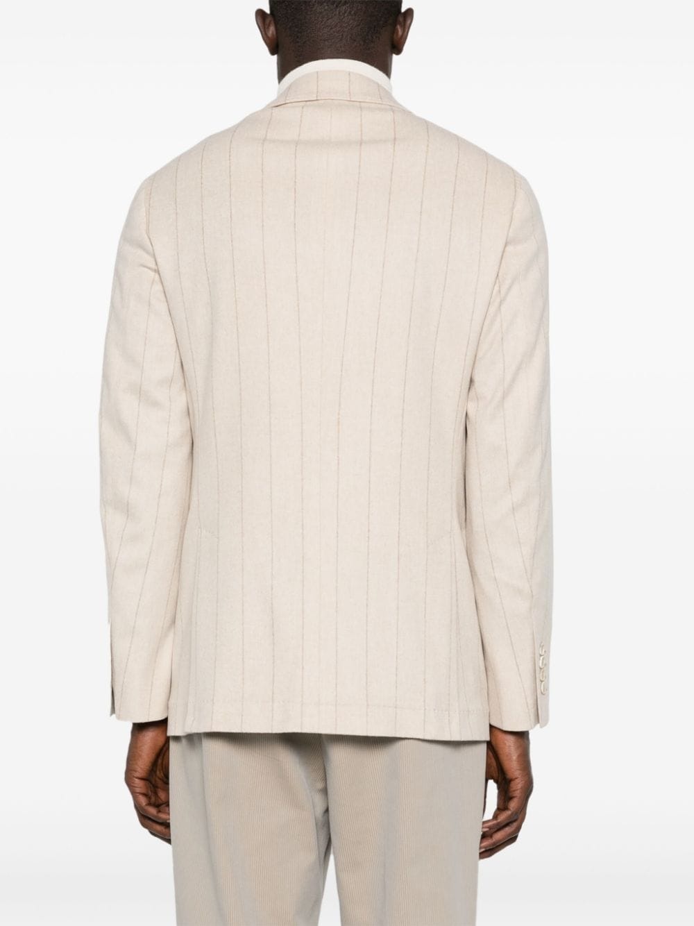 striped blazer - 4