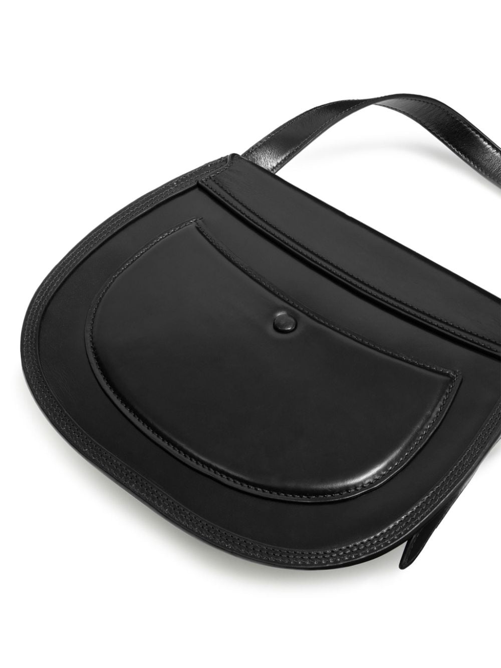 Cartridge leather shoulder bag - 2
