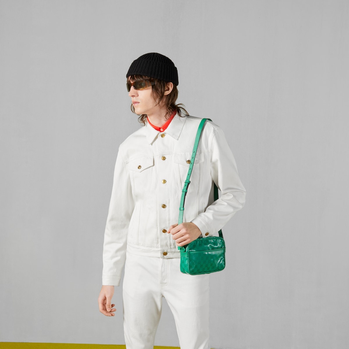 GG Crystal mini shoulder bag - 4