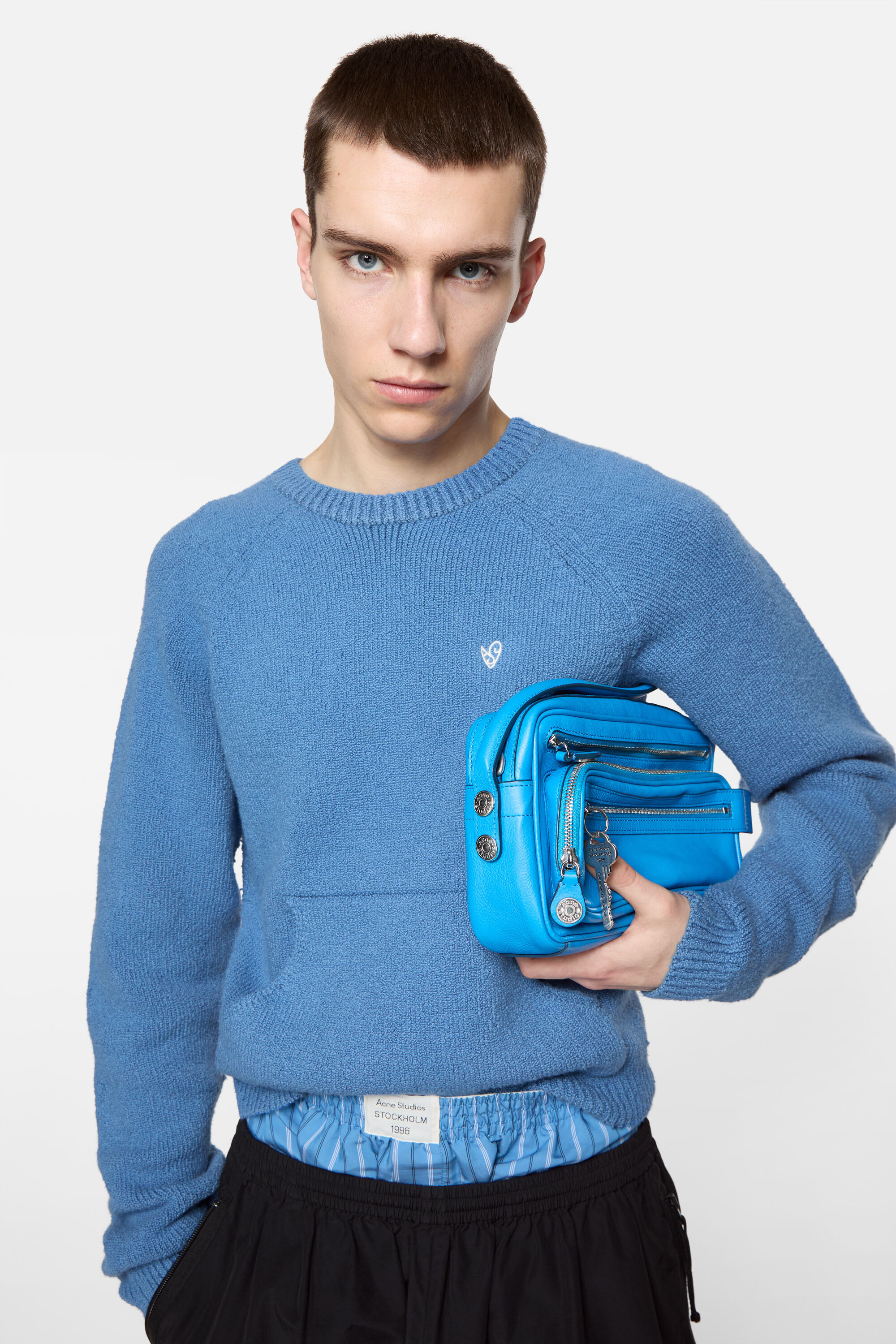 Crewneck jumper - Blue - 4