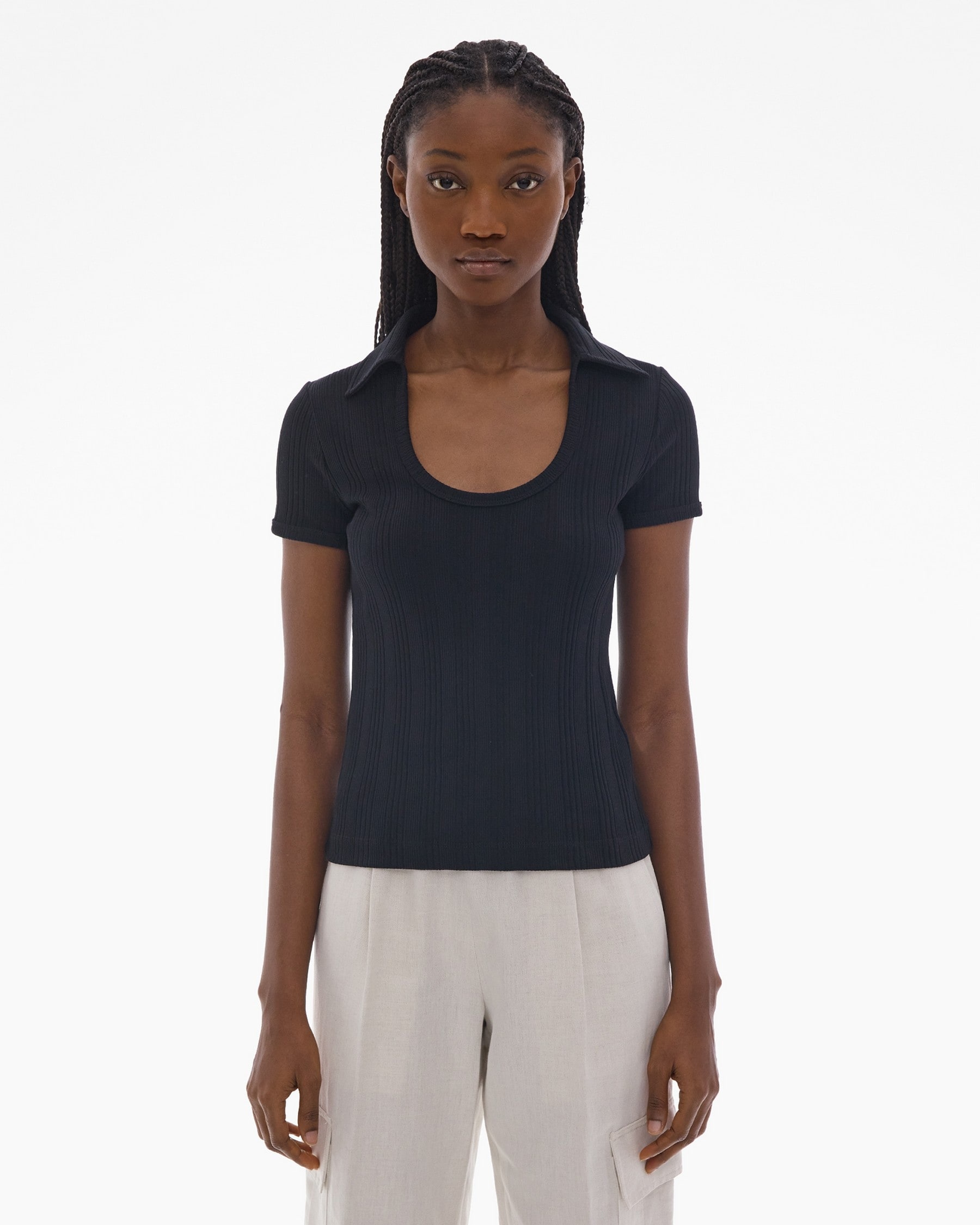 U-NECK POLO - 3