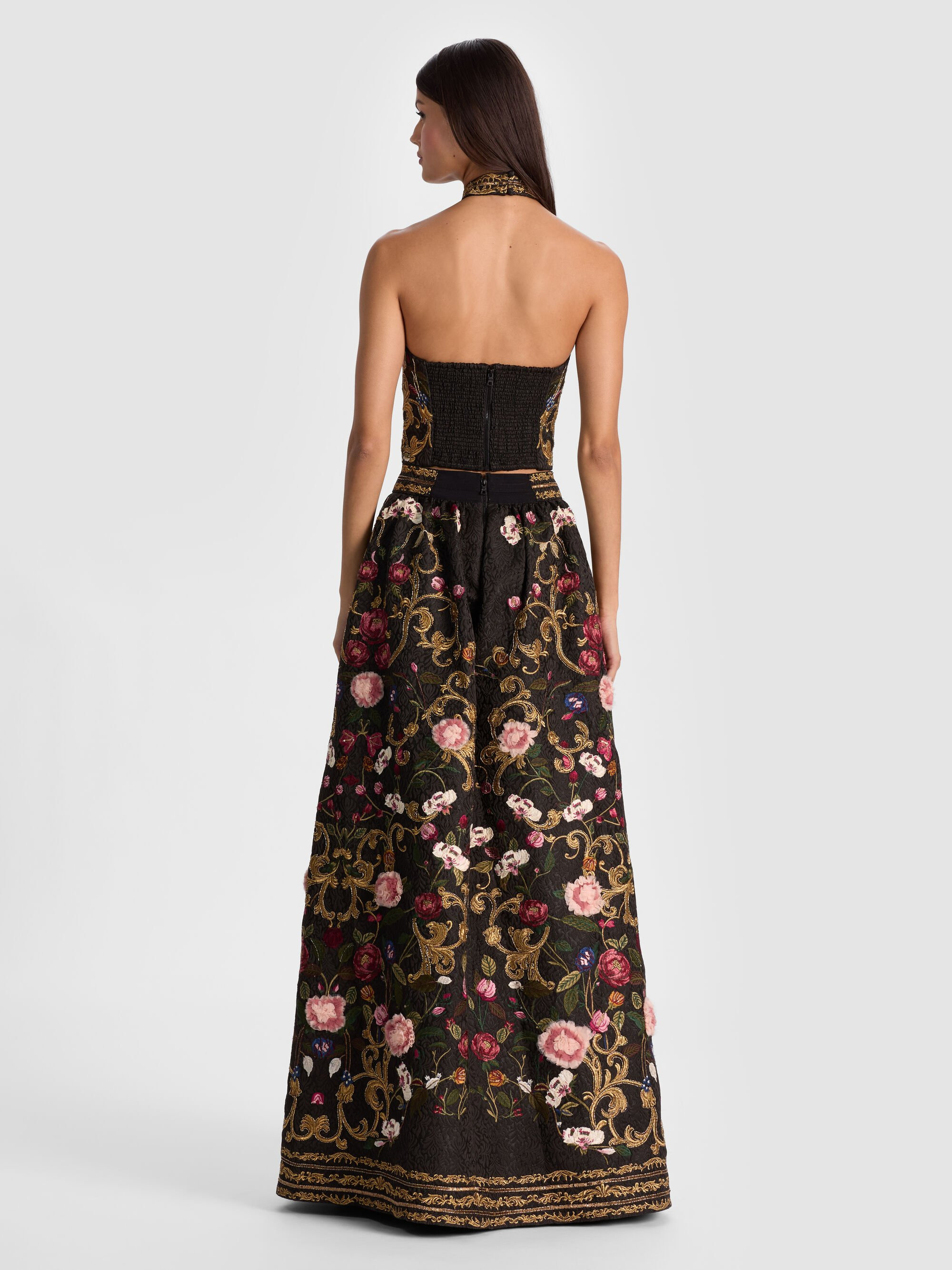 GATZ EMBELLISHED CROP TOP - 4