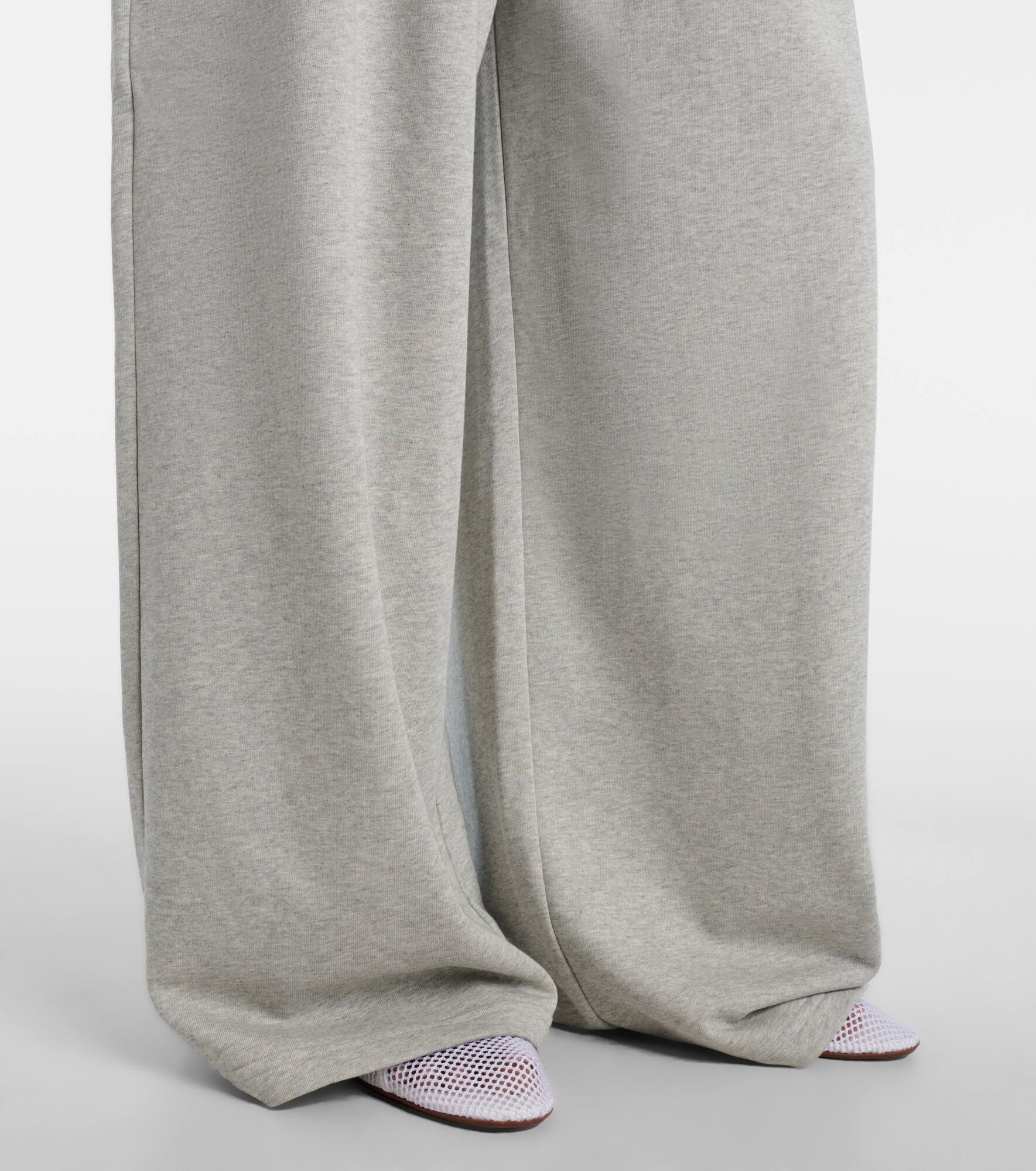 Ruffled cotton-blend track pants - 5