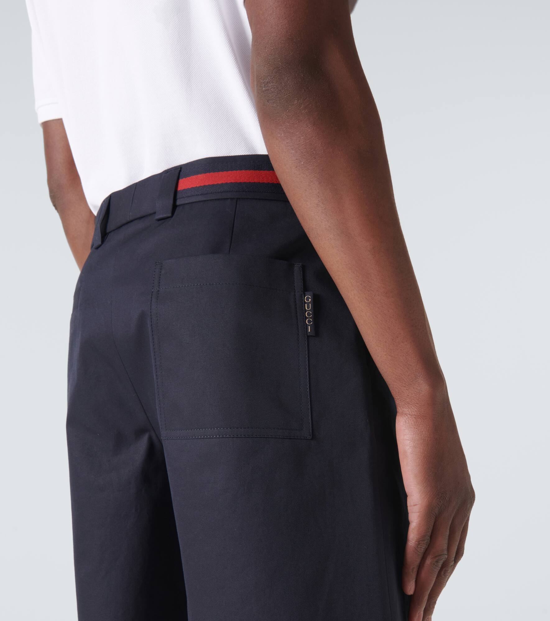 Cotton twill shorts - 5