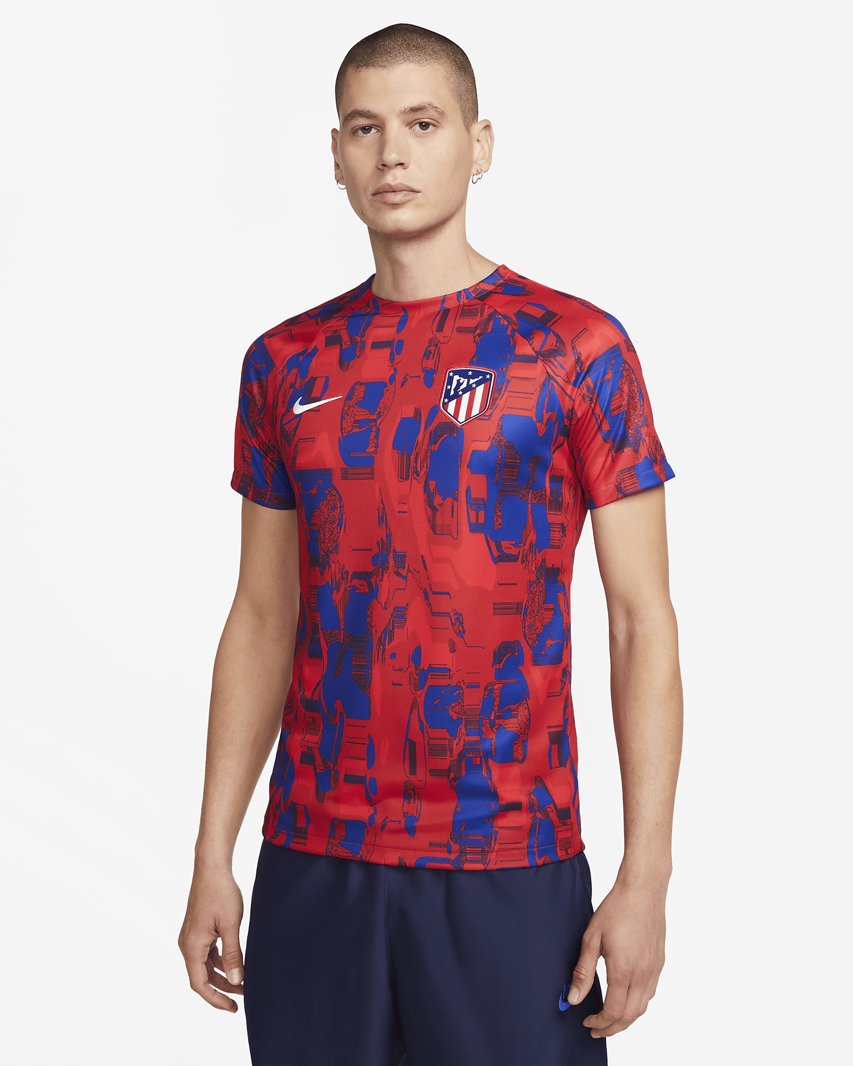 Atlético Madrid Academy Pro Nike Men's Dri-FIT Pre-Match Soccer Top - 1